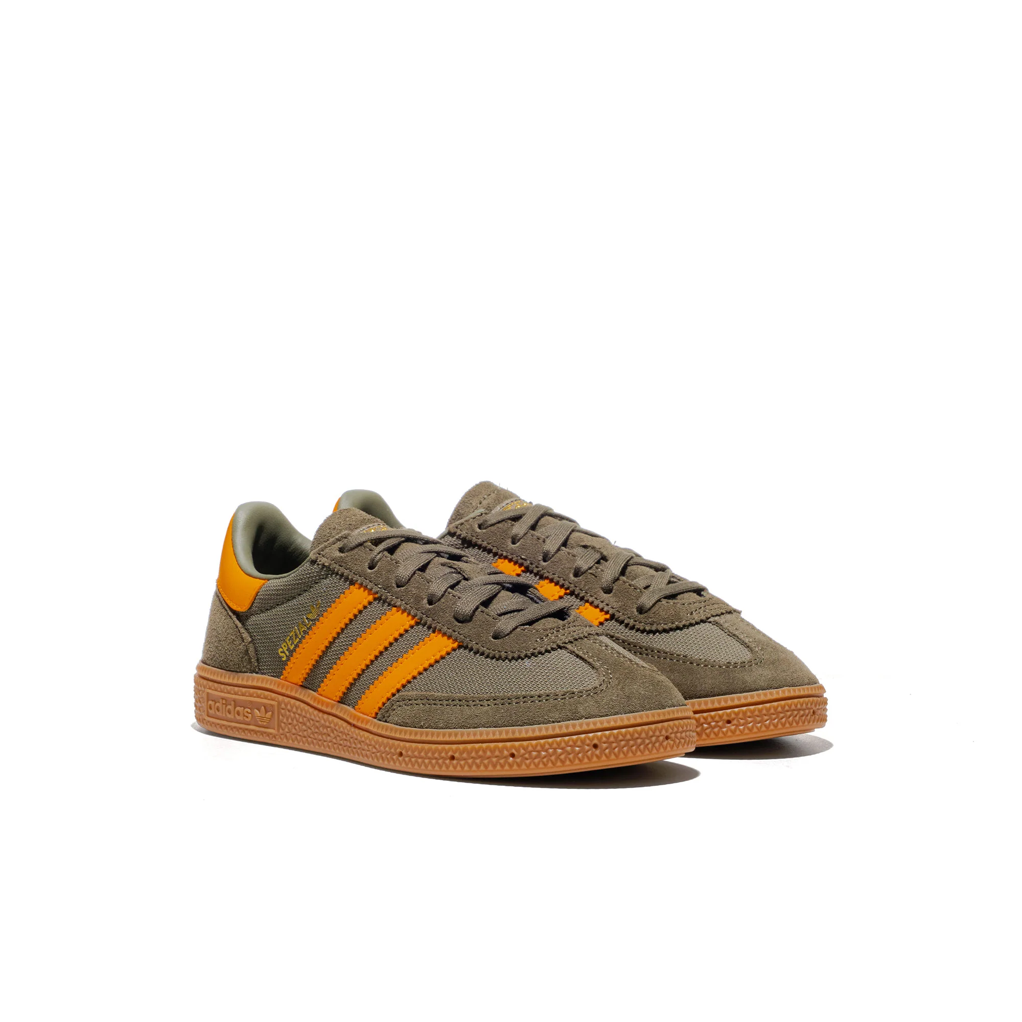 Adidas Originals Handball Spezial C Olive Strata/Tangerine - Image 3