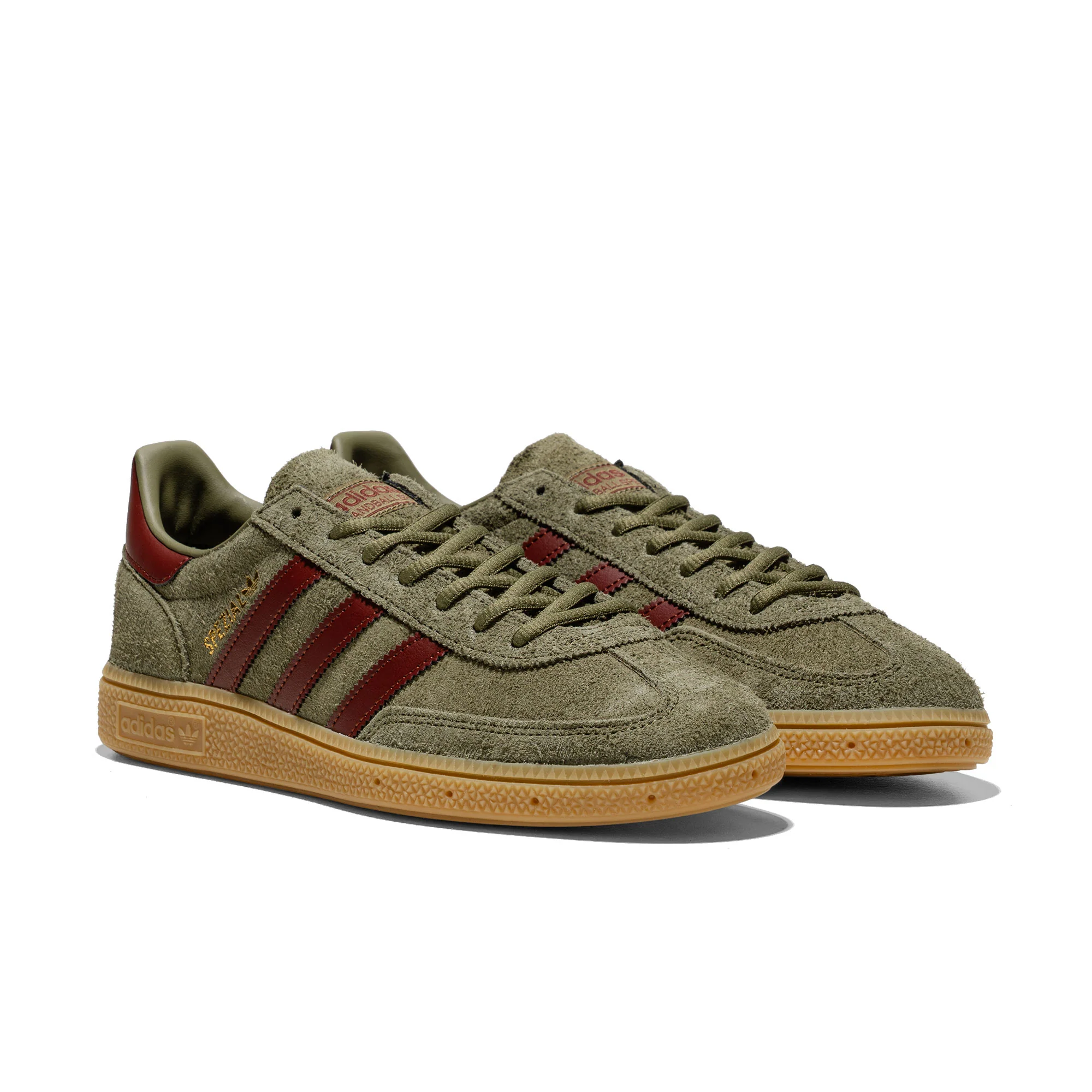Adidas Originals Handball Spezial Focus Olive/Fox Brown/Gum - Image 2
