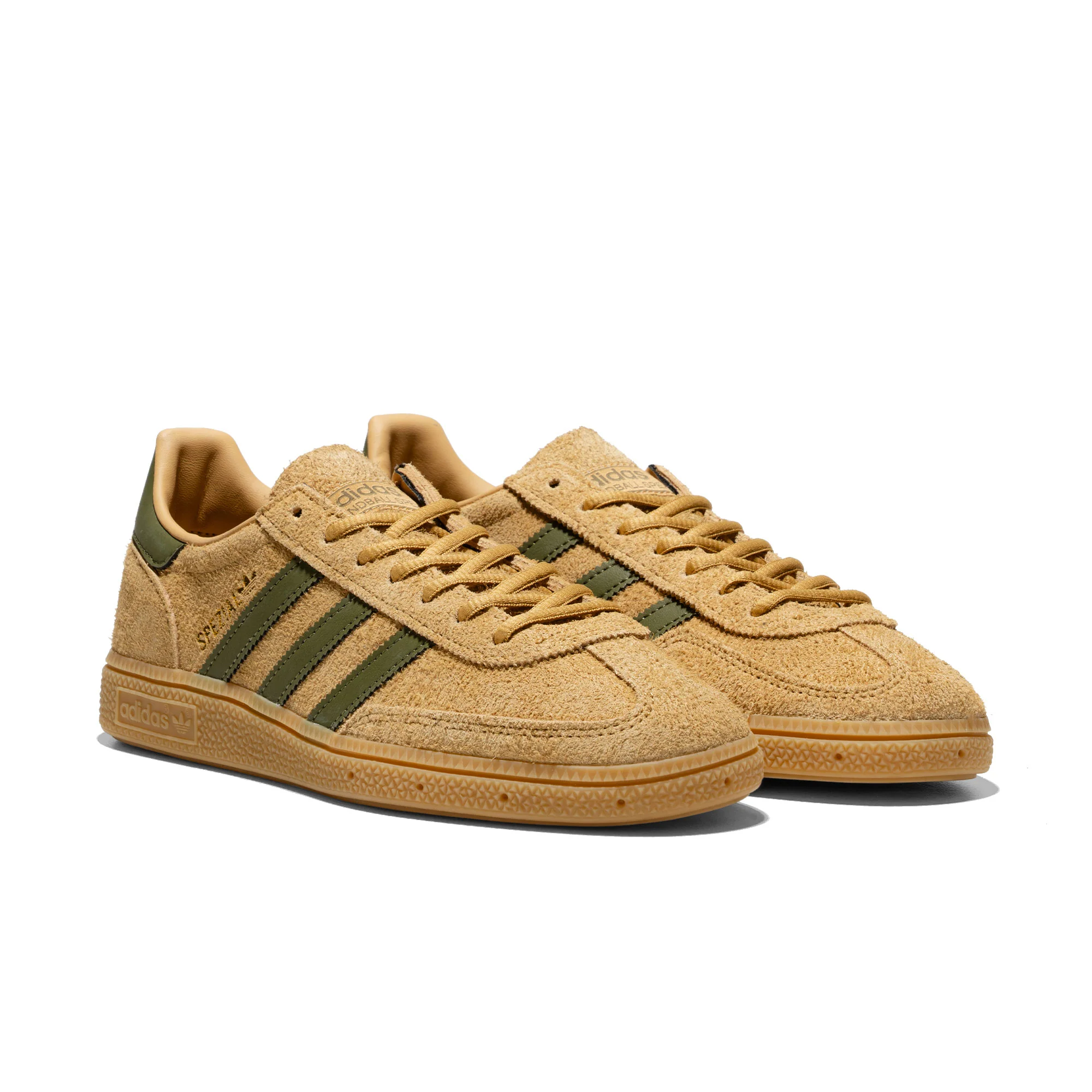 Adidas Originals Handball Spezial Golden Beige/Focus Olive - Image 2