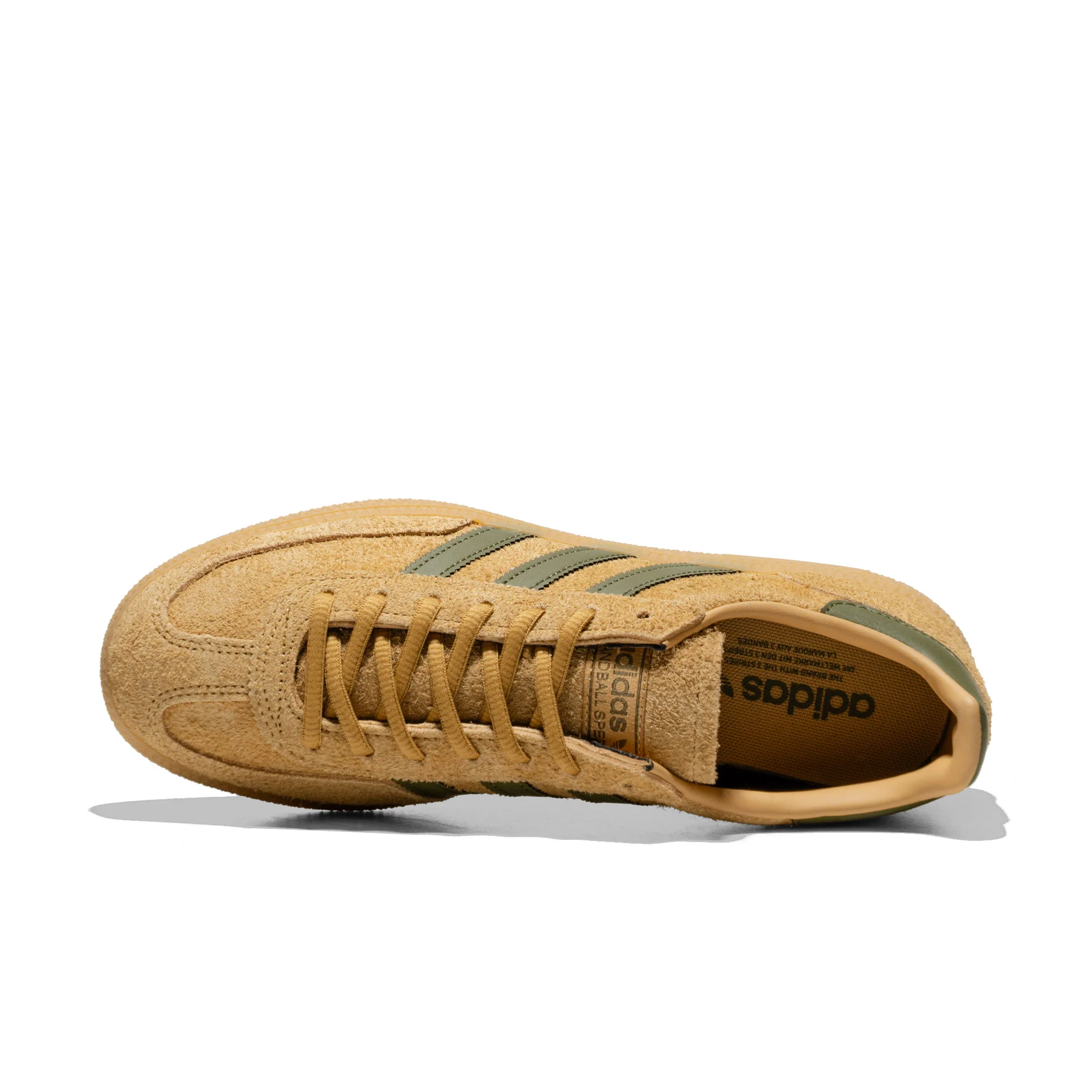 Adidas Originals Handball Spezial Golden Beige/Focus Olive - Image 5