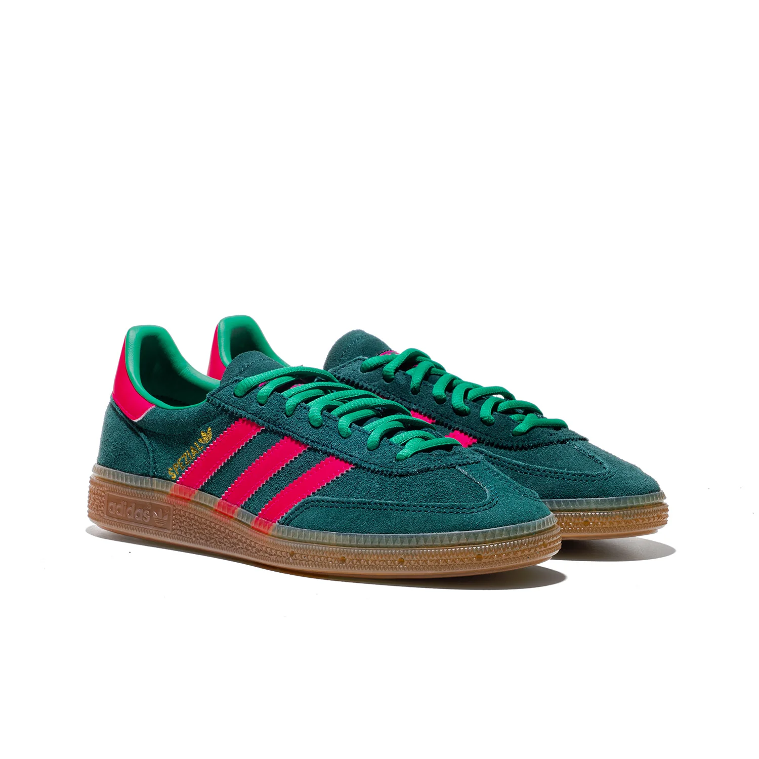 Adidas Originals Handball Spezial J Aurora Ivy/Shock Pink - Image 3