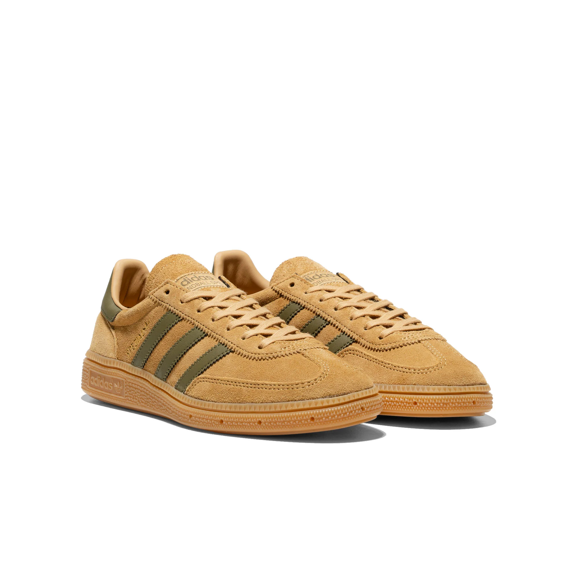 Adidas Originals Handball Spezial J Golden Beige/Focus Olive - Image 2