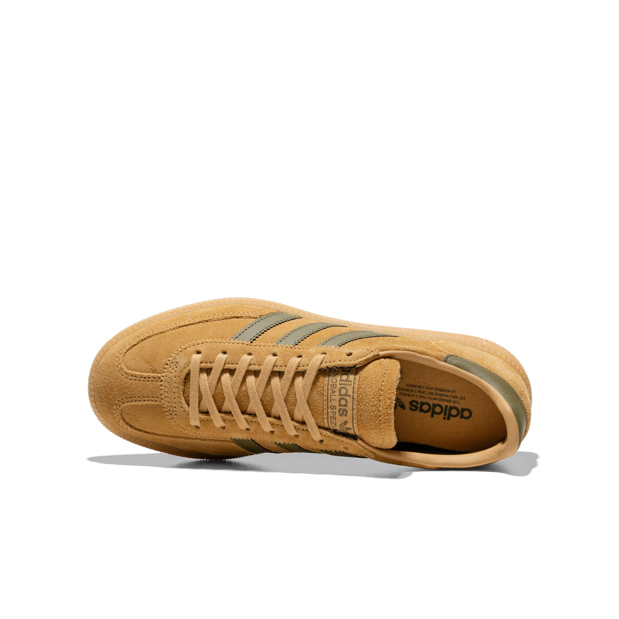 Adidas Originals Handball Spezial J Golden Beige/Focus Olive - Image 5