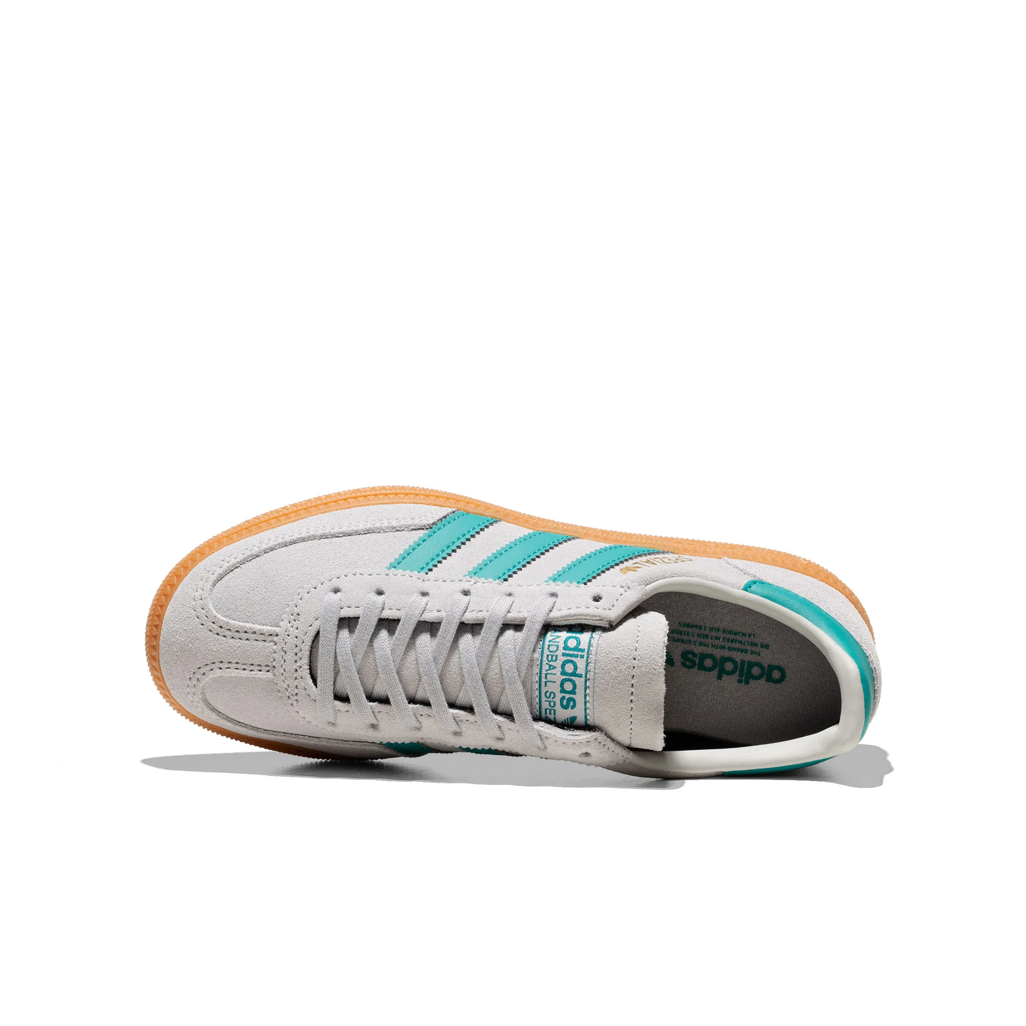 Adidas Originals Handball Spezial J Grey Two/Pure Teal/Gum - Image 5