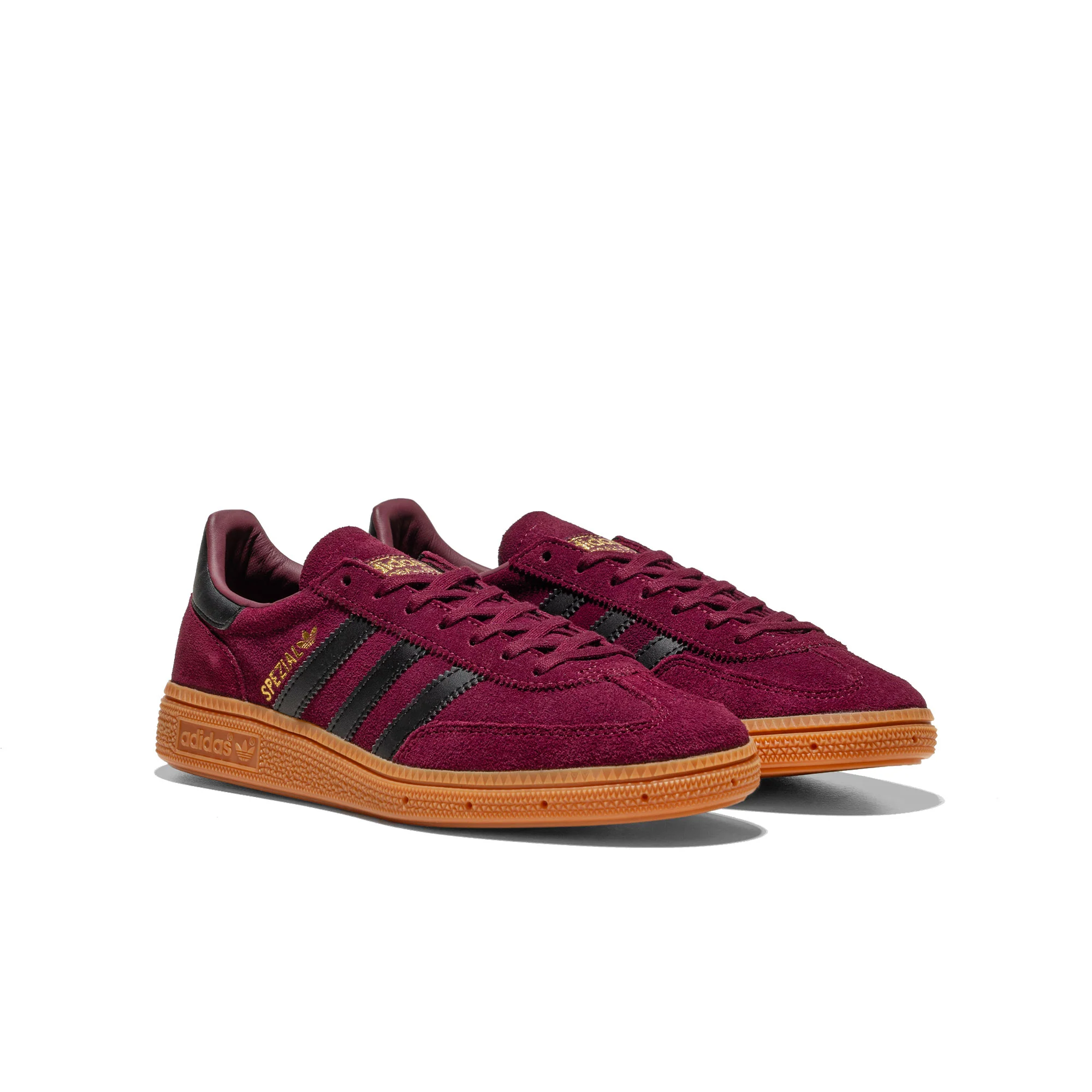 Adidas Originals Handball Spezial J Maroon/Core Black/Gum - Image 2