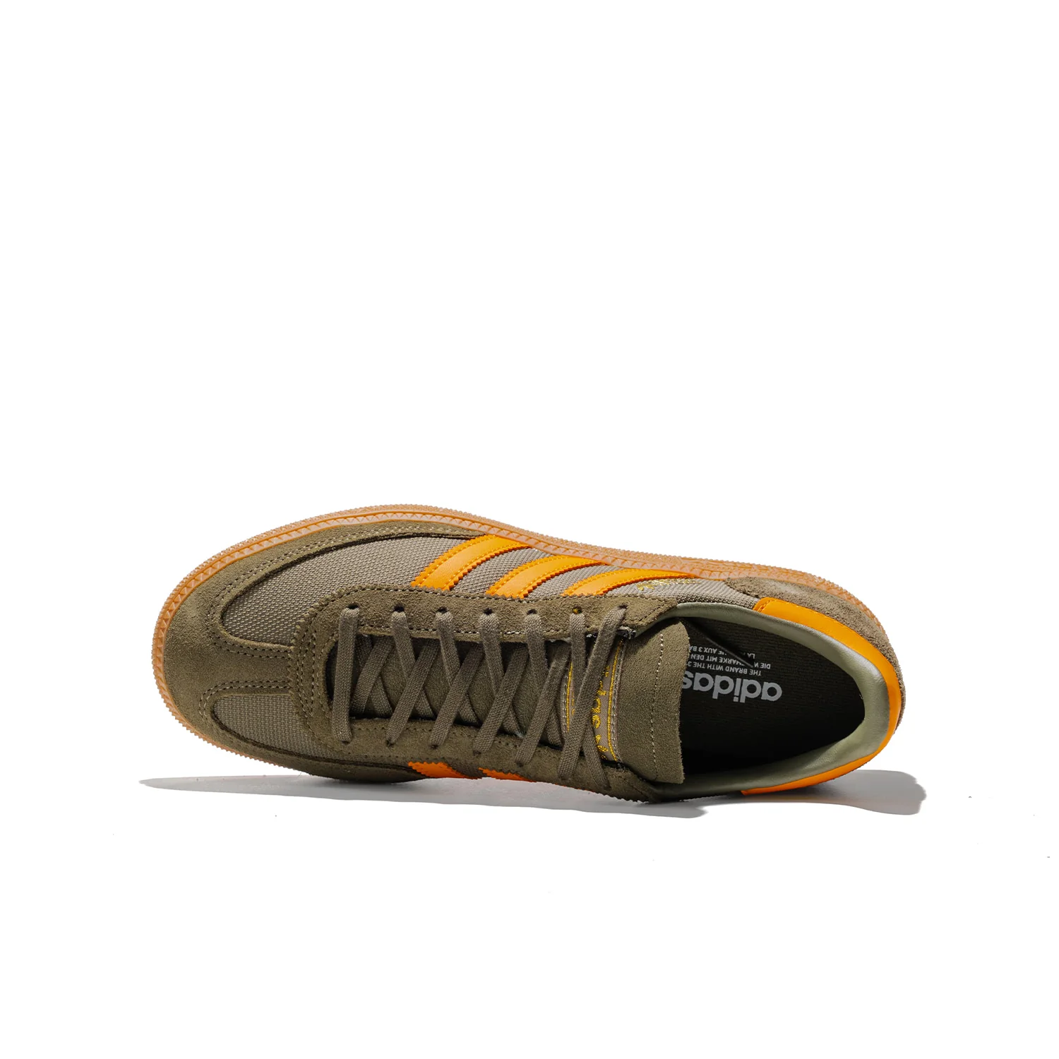 Adidas Originals Handball Spezial J Olive Strata/Tangerine - Image 5