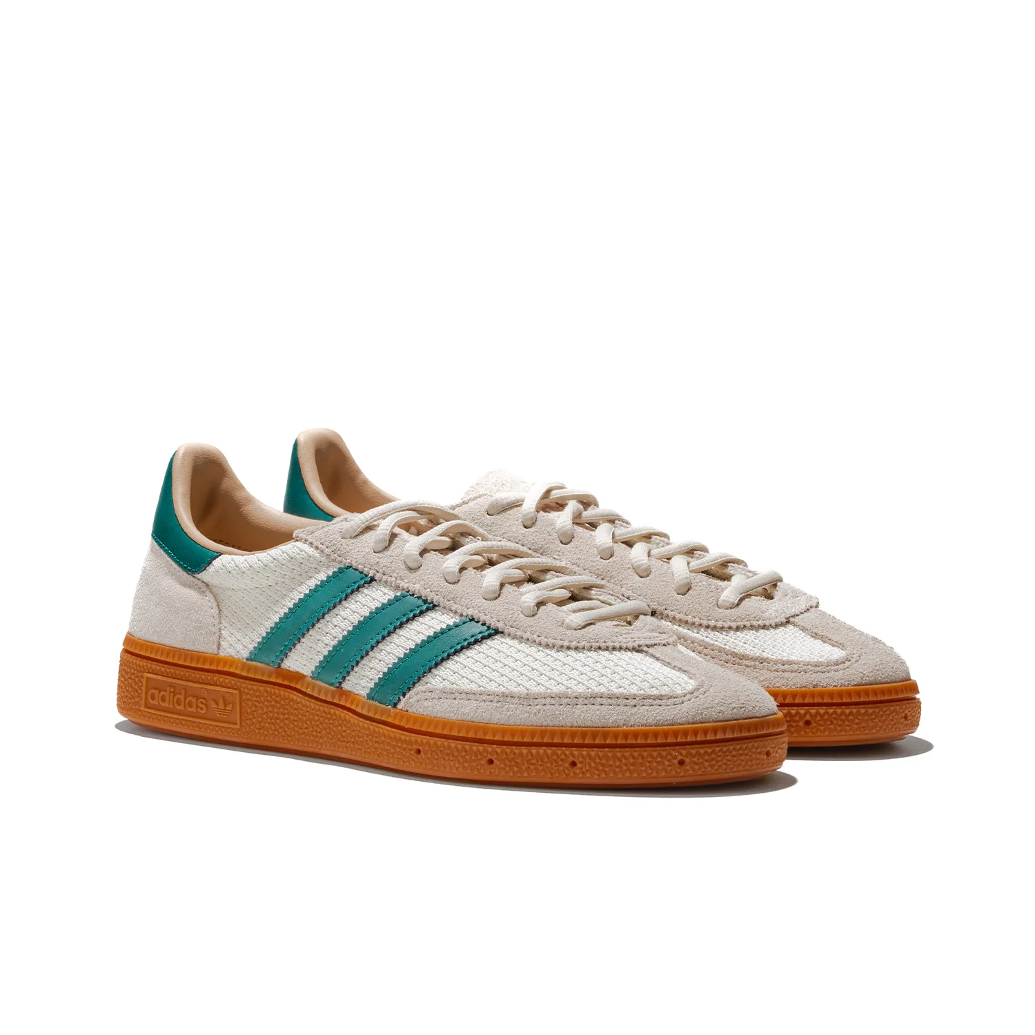 Adidas Originals Handball Spezial Off White/Collegiate Green - Image 3