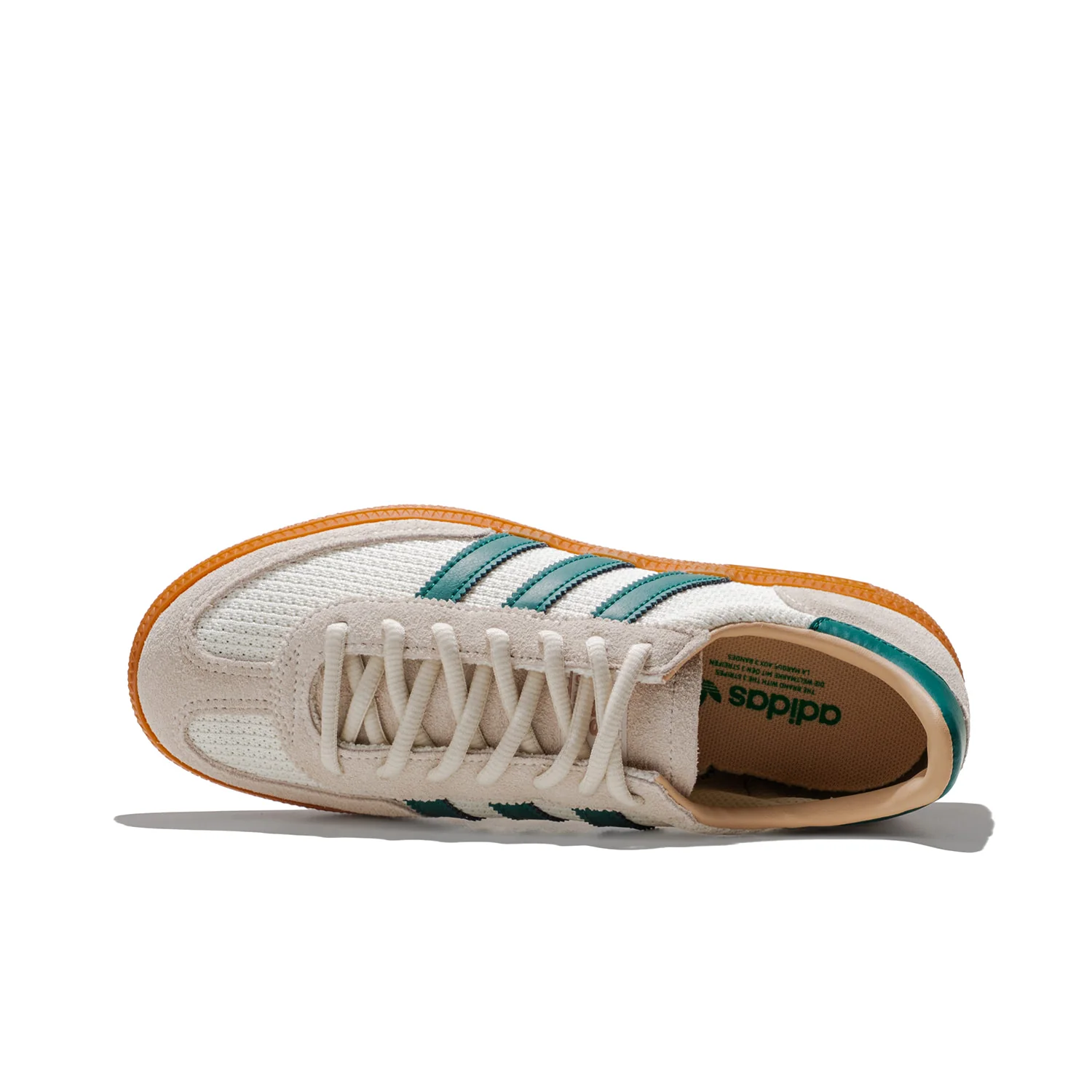 Adidas Originals Handball Spezial Off White/Collegiate Green - Image 5