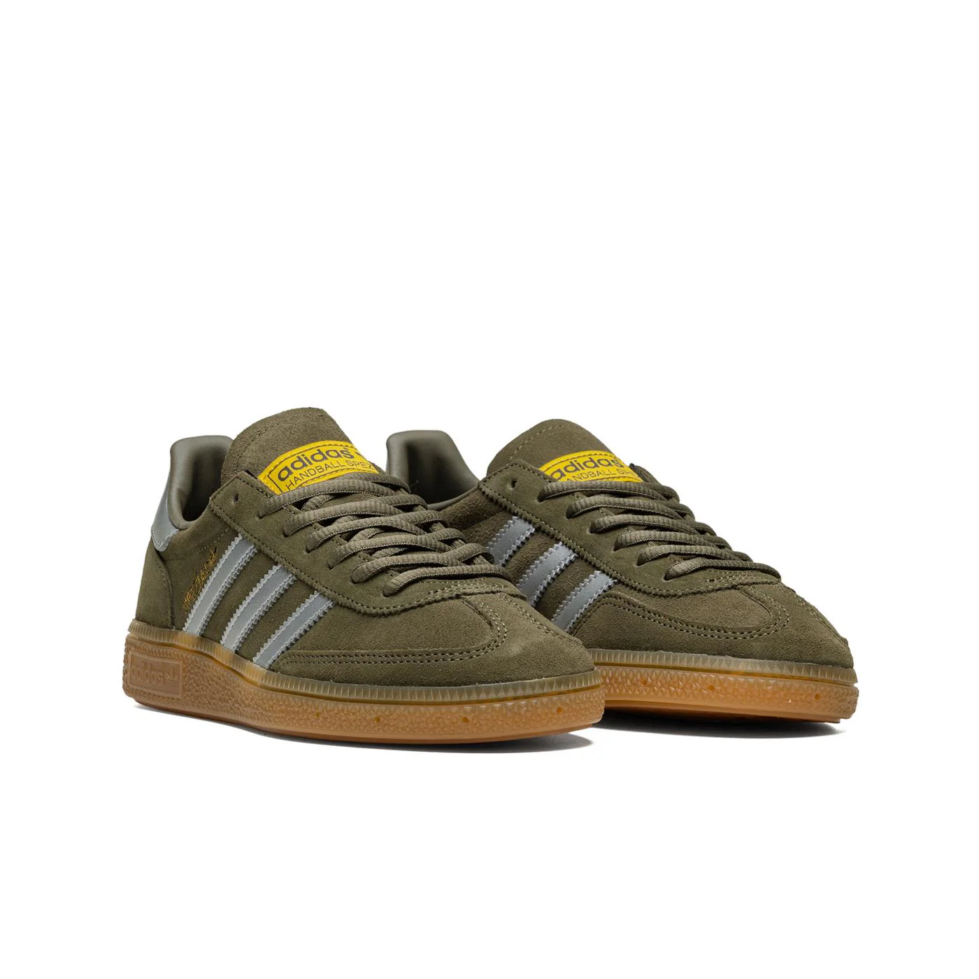 Adidas Originals Handball Spezial Olive Strata/Silver Metal - Image 3