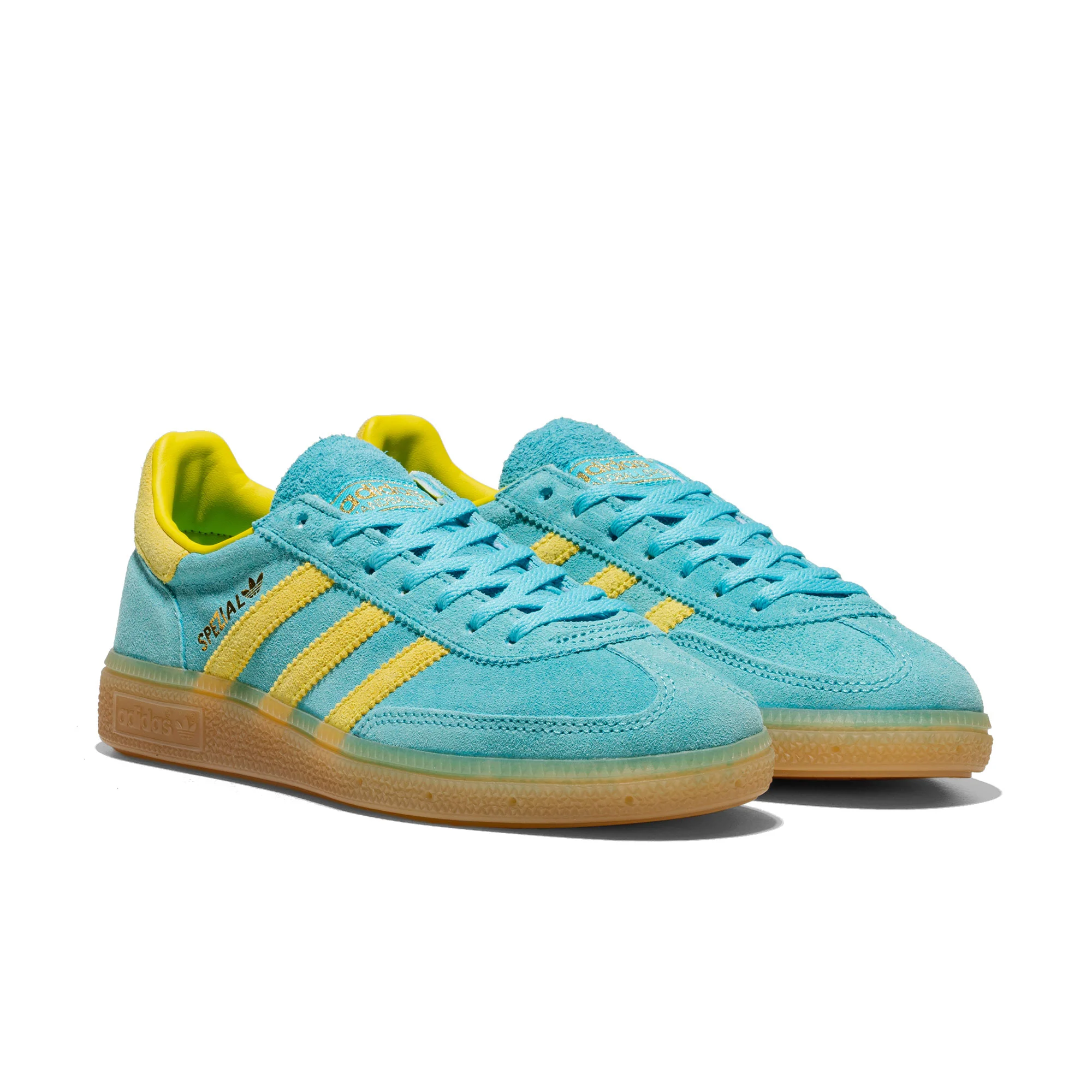 Adidas Originals Handball Spezial W Blue Glow/Bright Yellow - Image 2