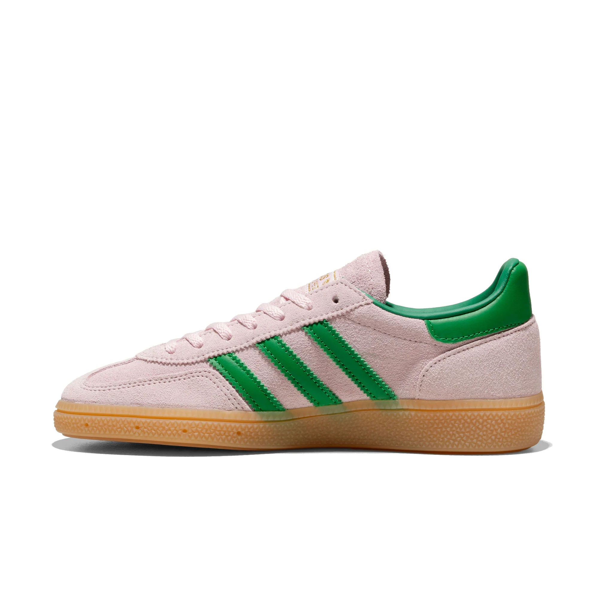 Adidas Originals Handball Spezial W Clear Pink/Green/Gold - Image 3