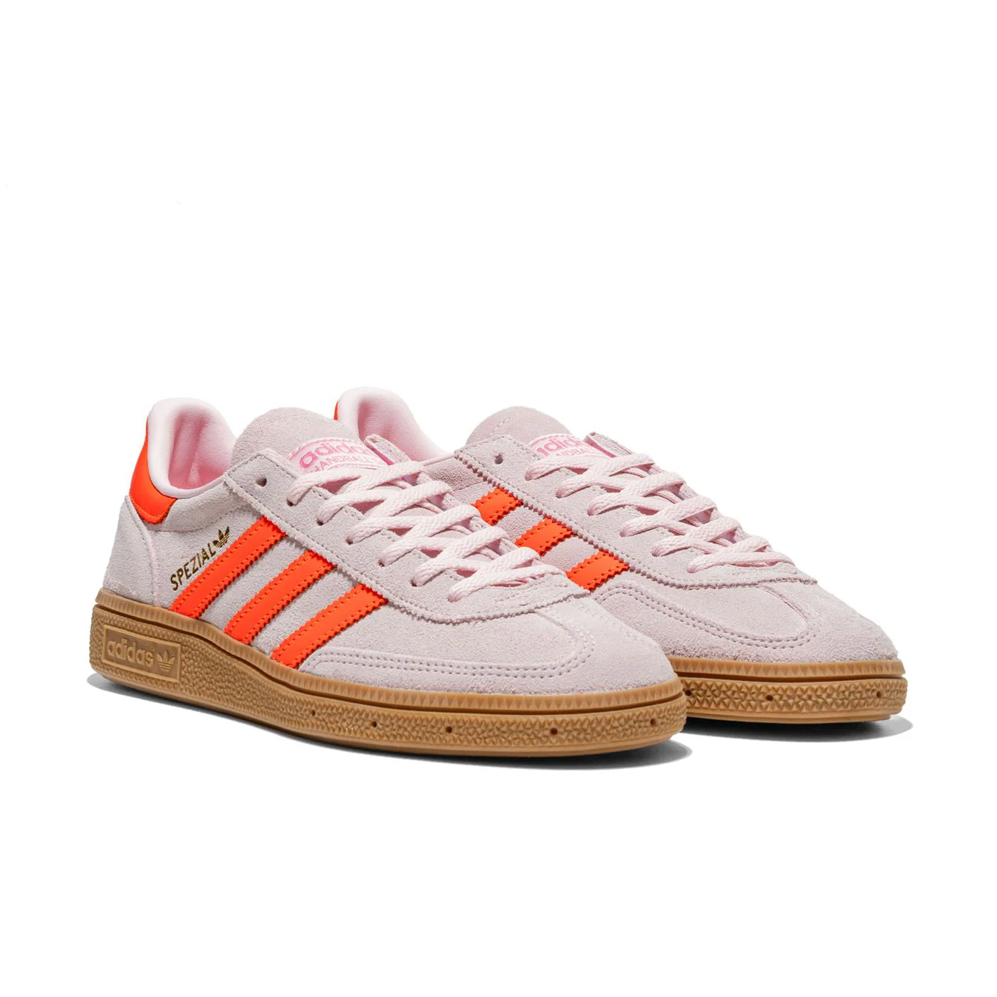 Adidas Originals Handball Spezial W Clear Pink/Solar Orange - Image 2