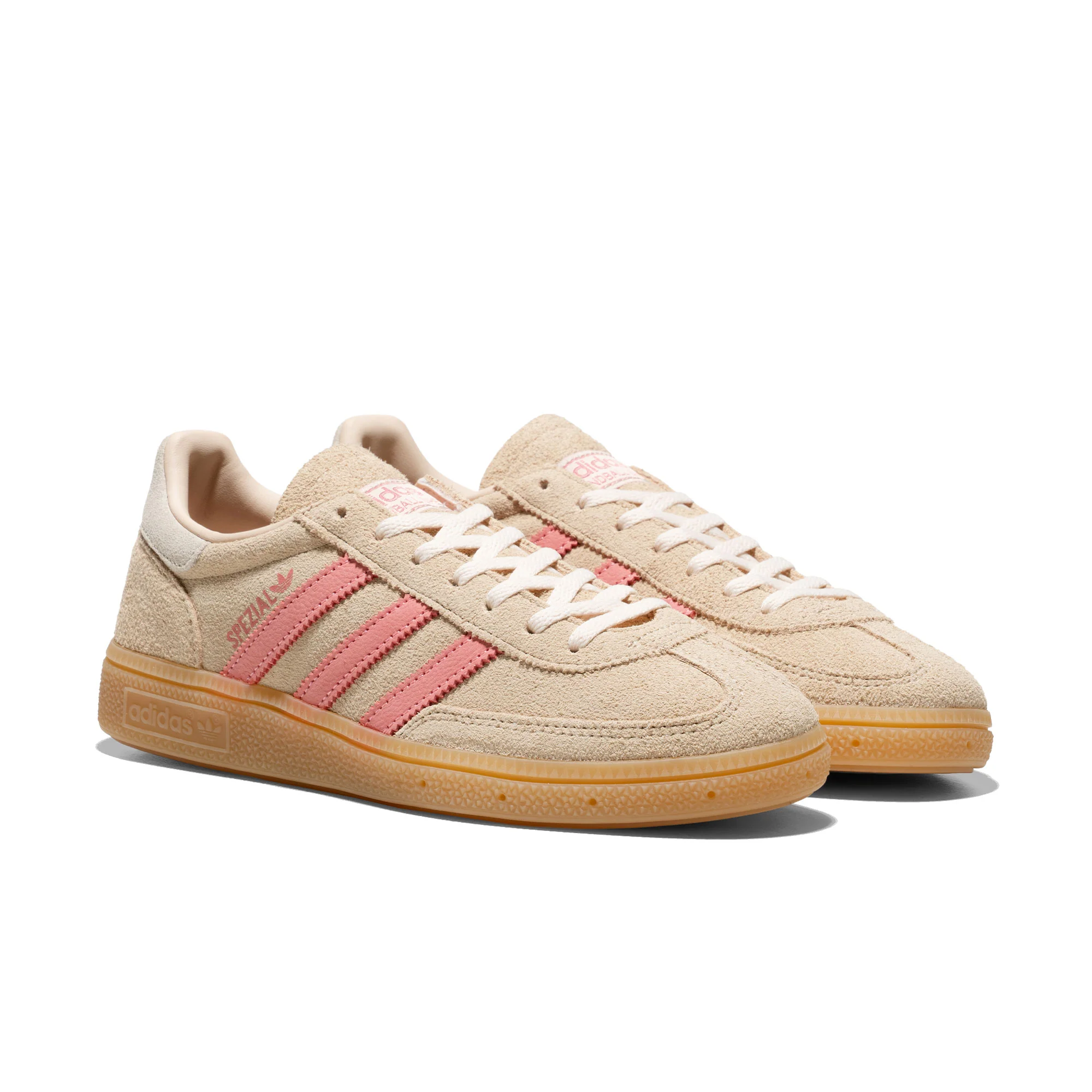 Adidas Originals Handball Spezial W Crystal Linen/Pink Spark - Image 2