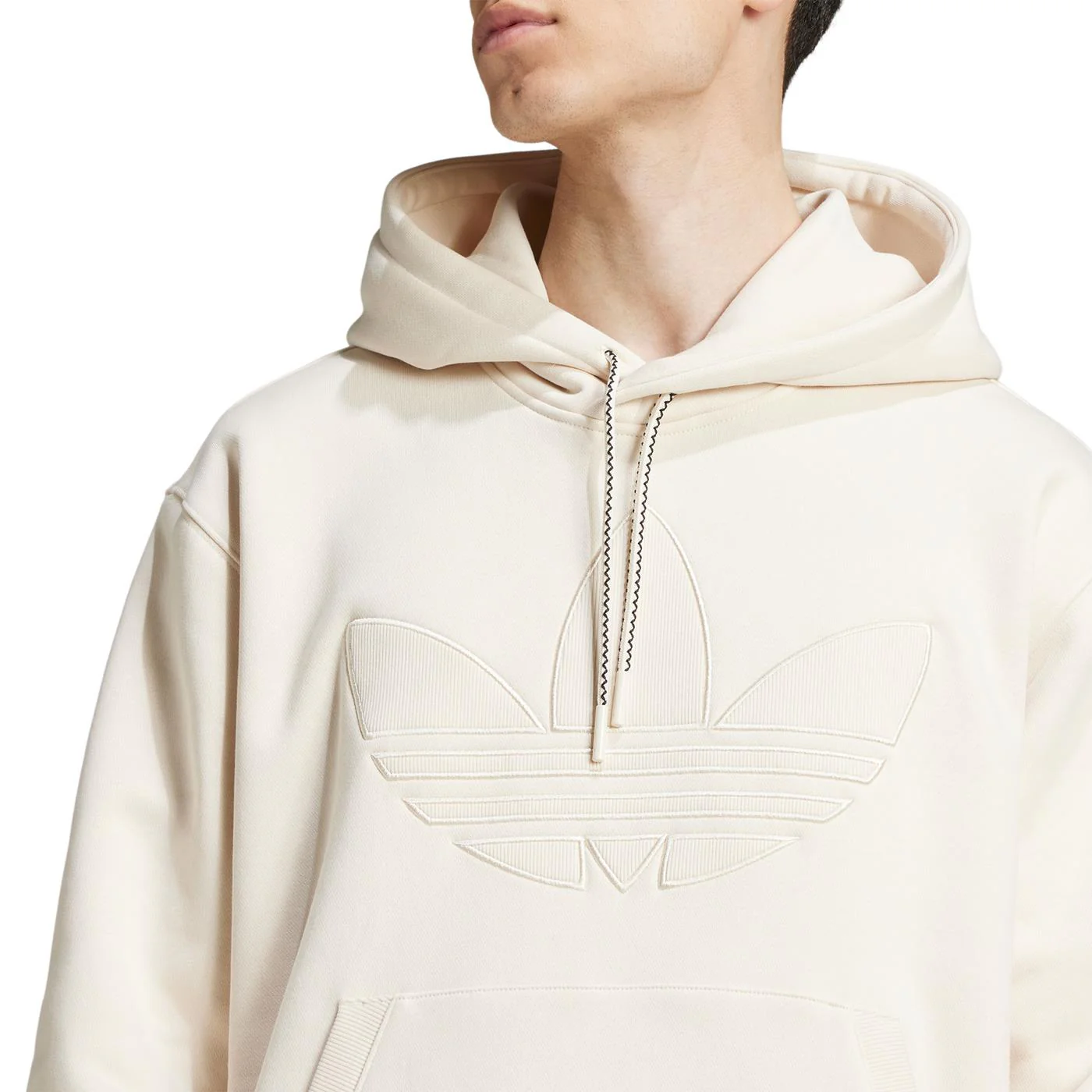 Adidas Originals Hooded Sweat Wonder White - Image 3