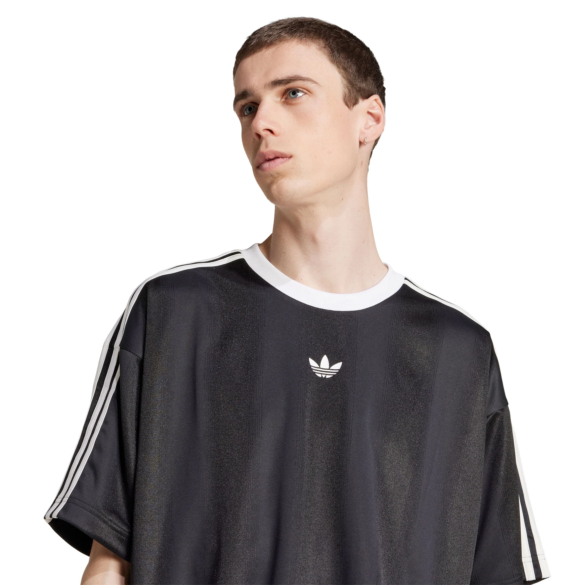 Adidas Originals Jacquard Jersey Black/White - Image 3