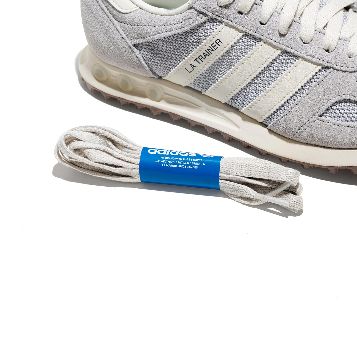 Adidas Originals LA Trainer OG Grey Two/Grey One/Off White - Image 7