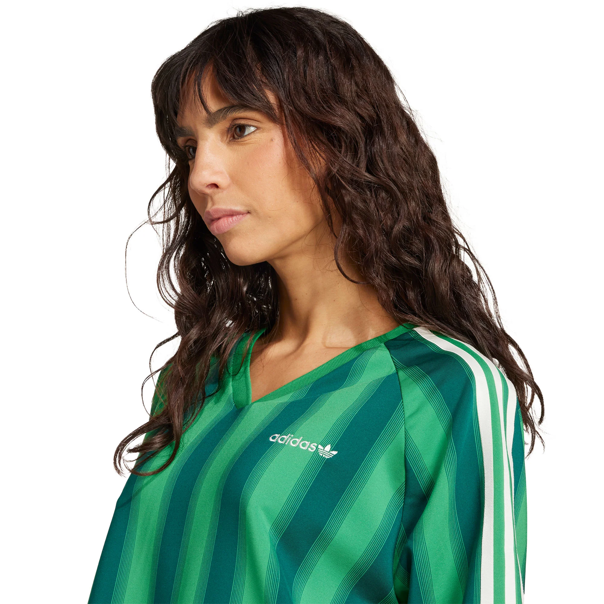 Adidas Originals Linear Tee Green - Image 3