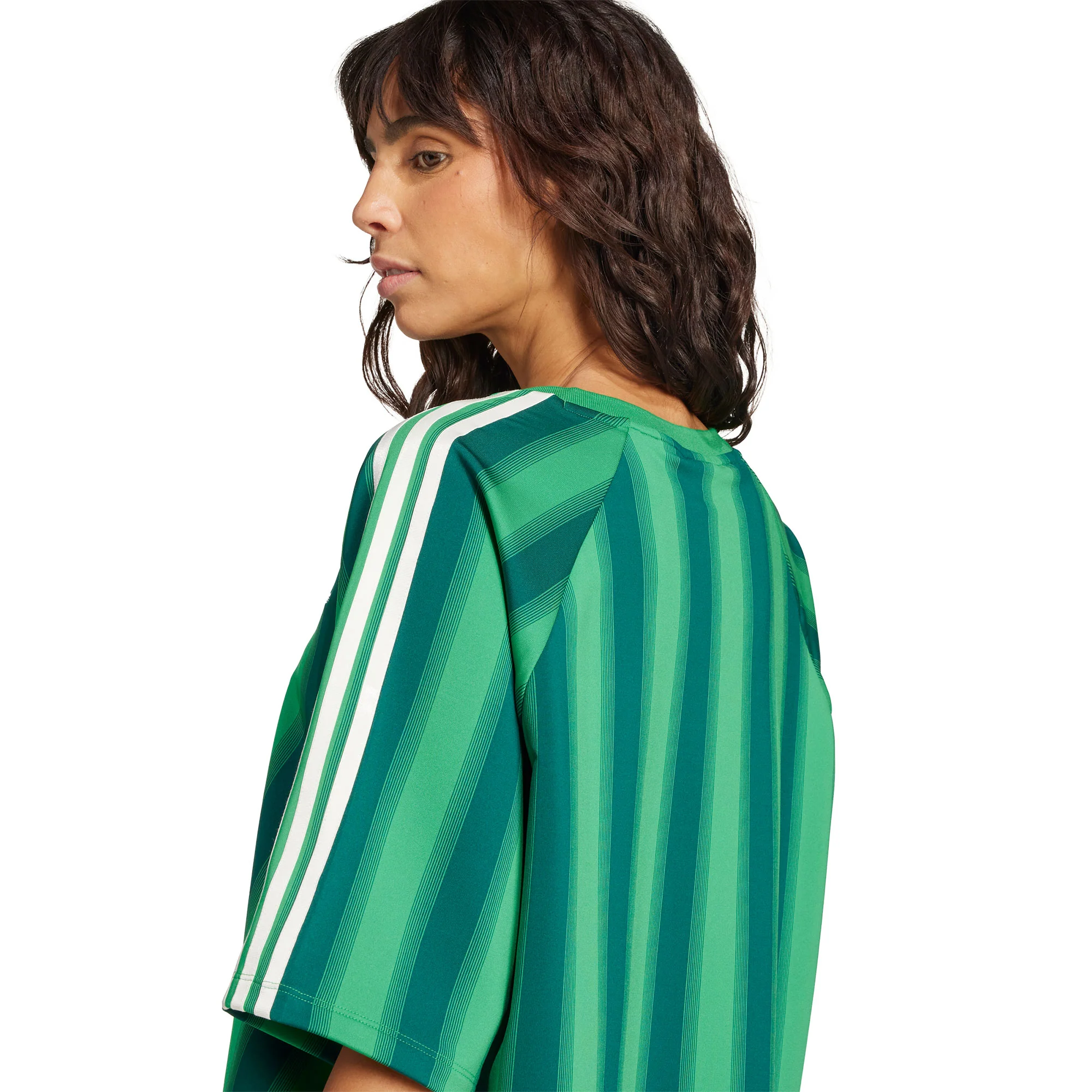 Adidas Originals Linear Tee Green - Image 4