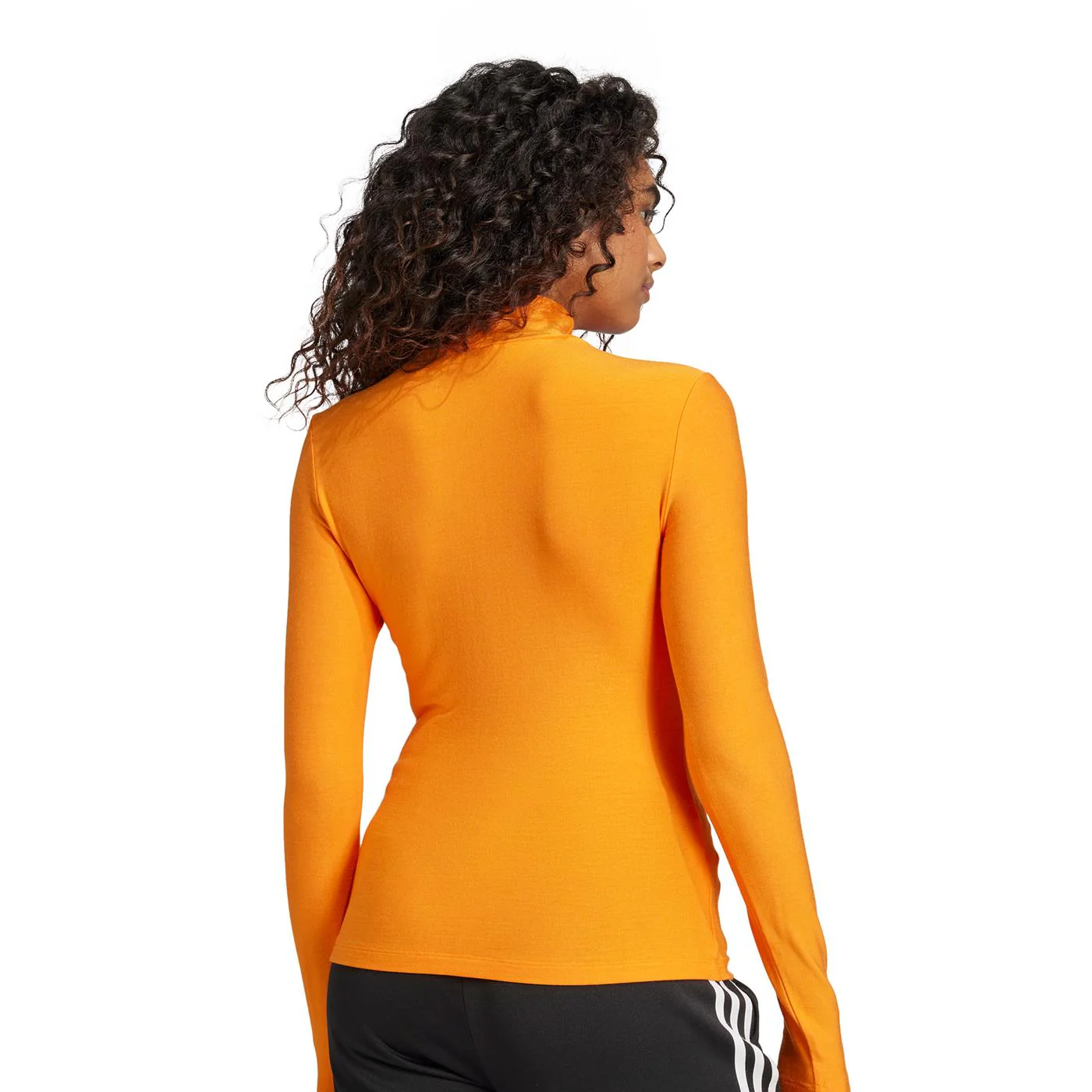 Adidas Originals LS 3S Tee Unity Orange - Image 2