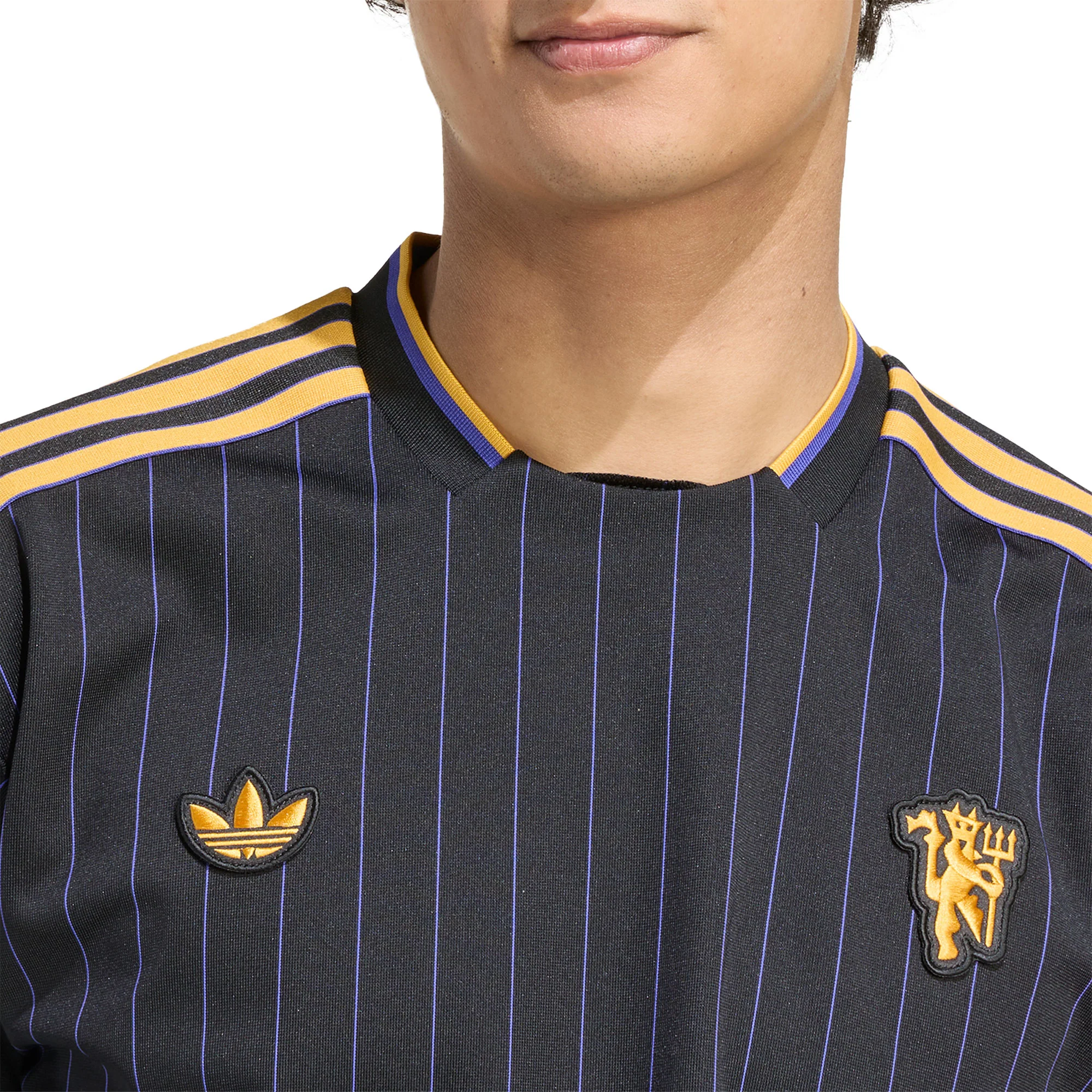 Adidas Originals Manchester United FC Icon Jersey Black - Image 3