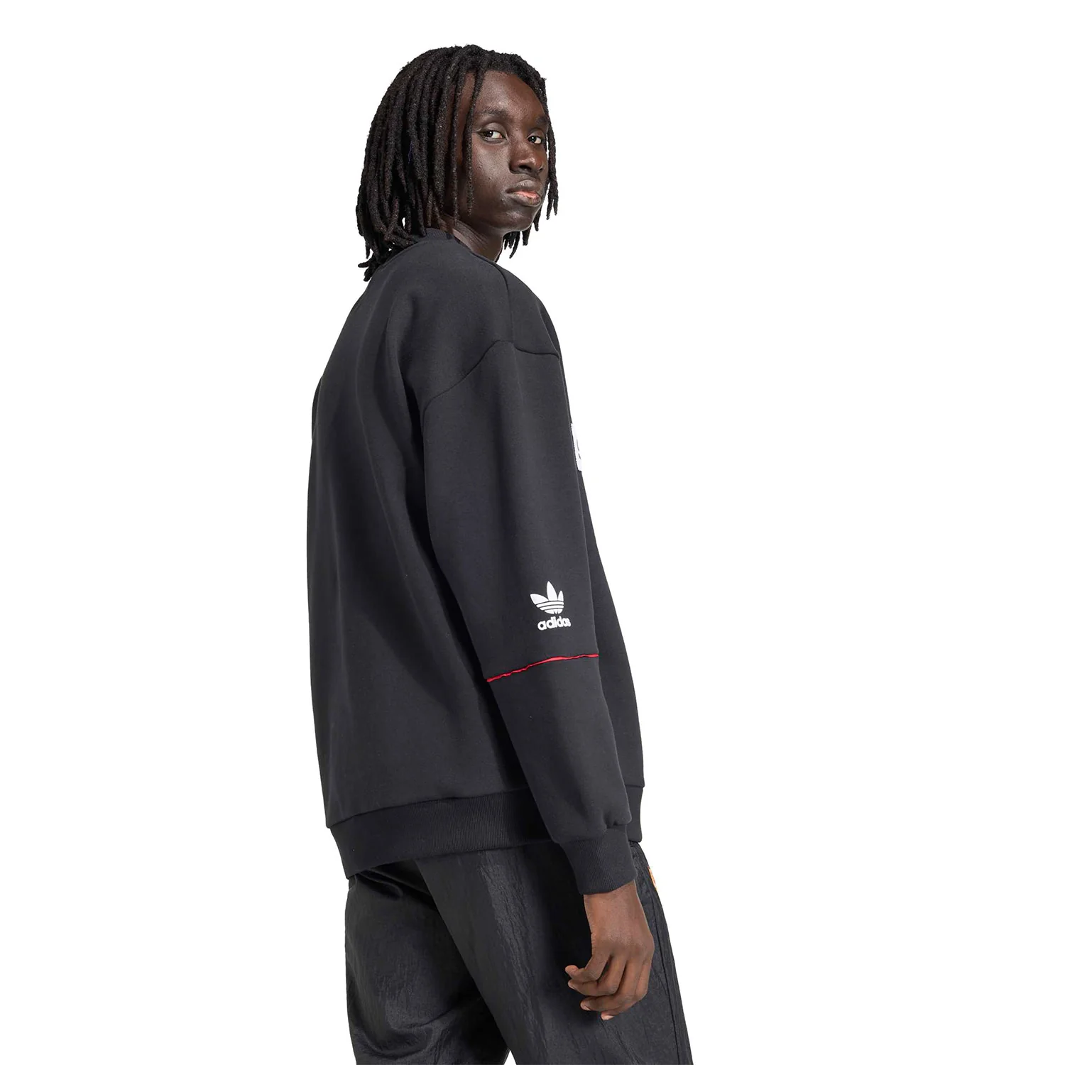 Adidas Originals Manchester United FC Sweat 90 Black - Image 2