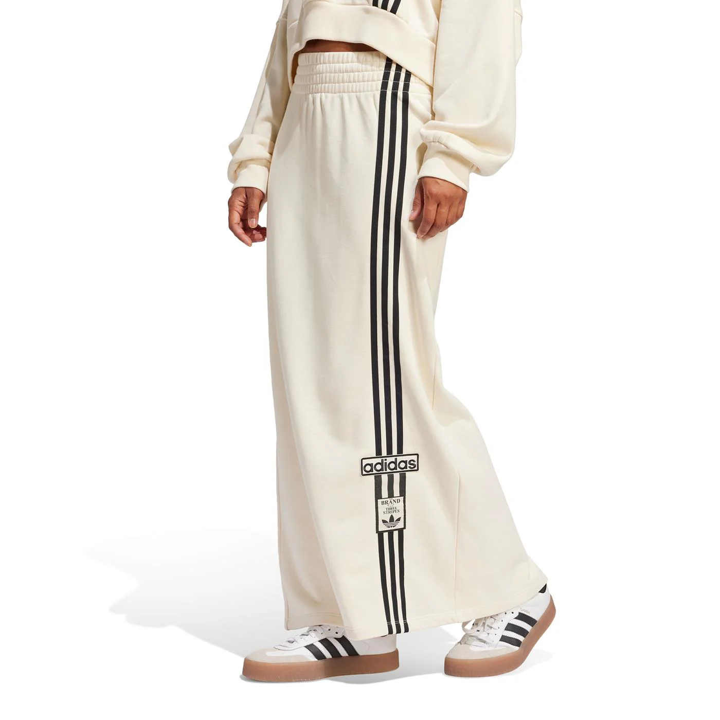 Adidas Originals Maxi Skirt Cream White
