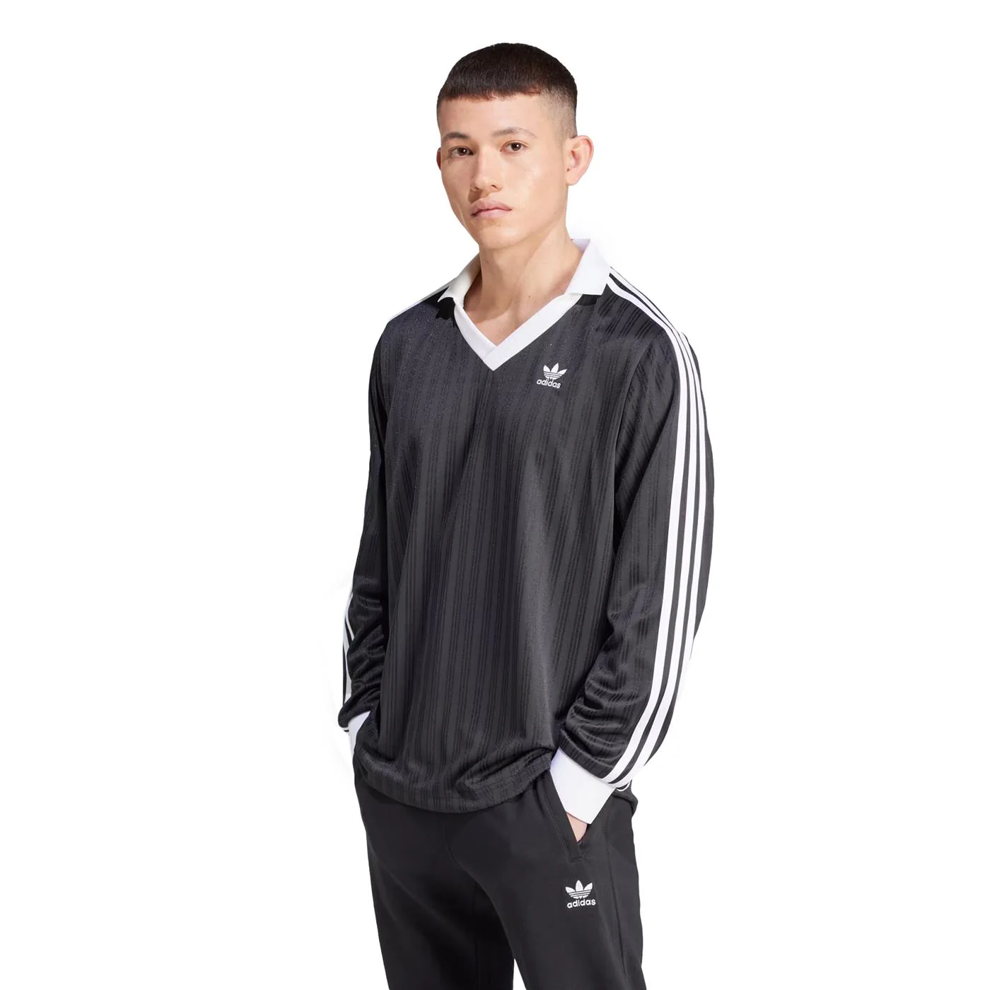 Adidas Originals Piqué LS Jersey Black