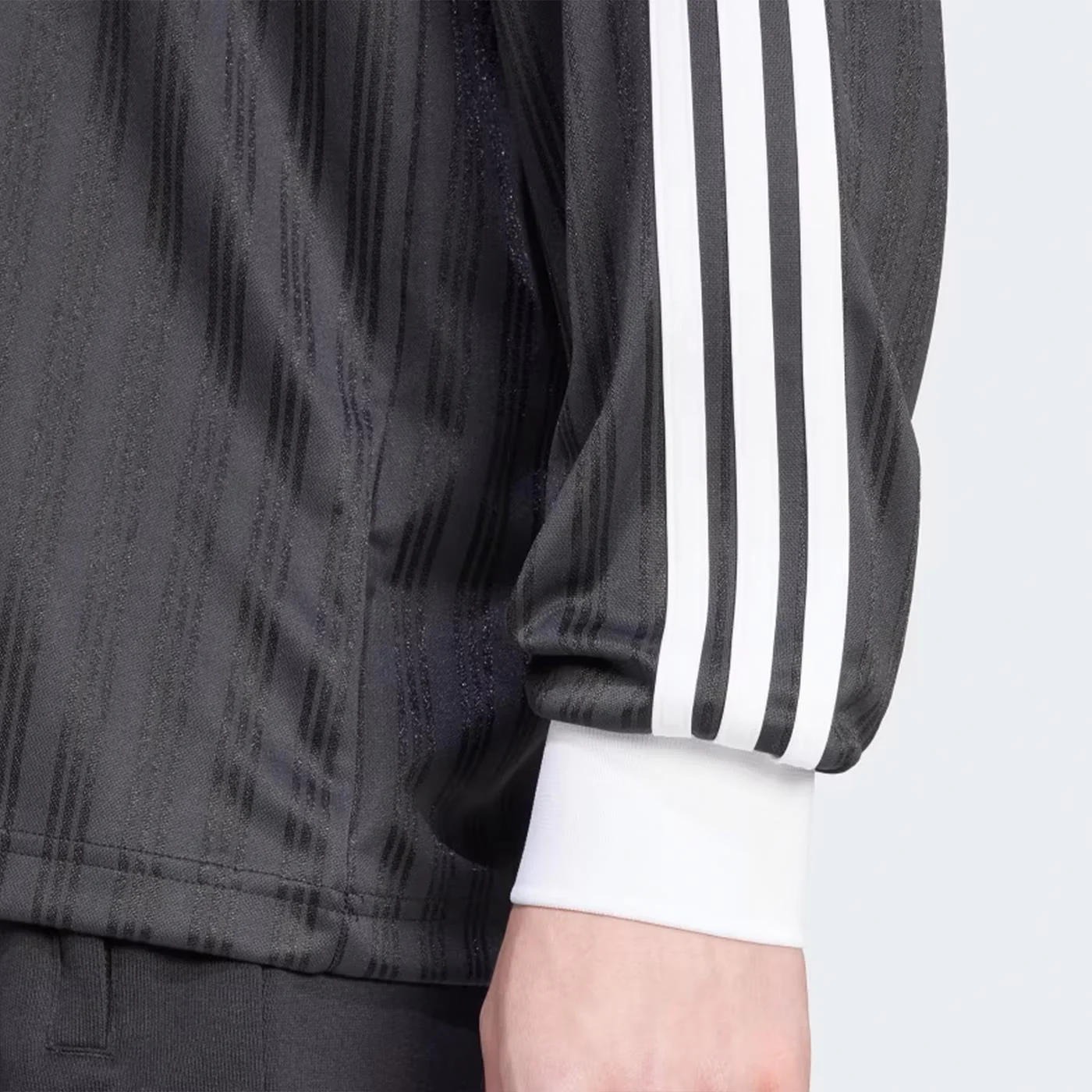 Adidas Originals Piqué LS Jersey Black - Image 4