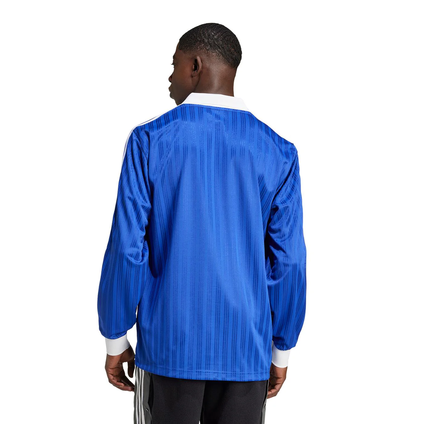 Adidas Originals Piqué LS Jersey Semi Lucid Blue - Image 2