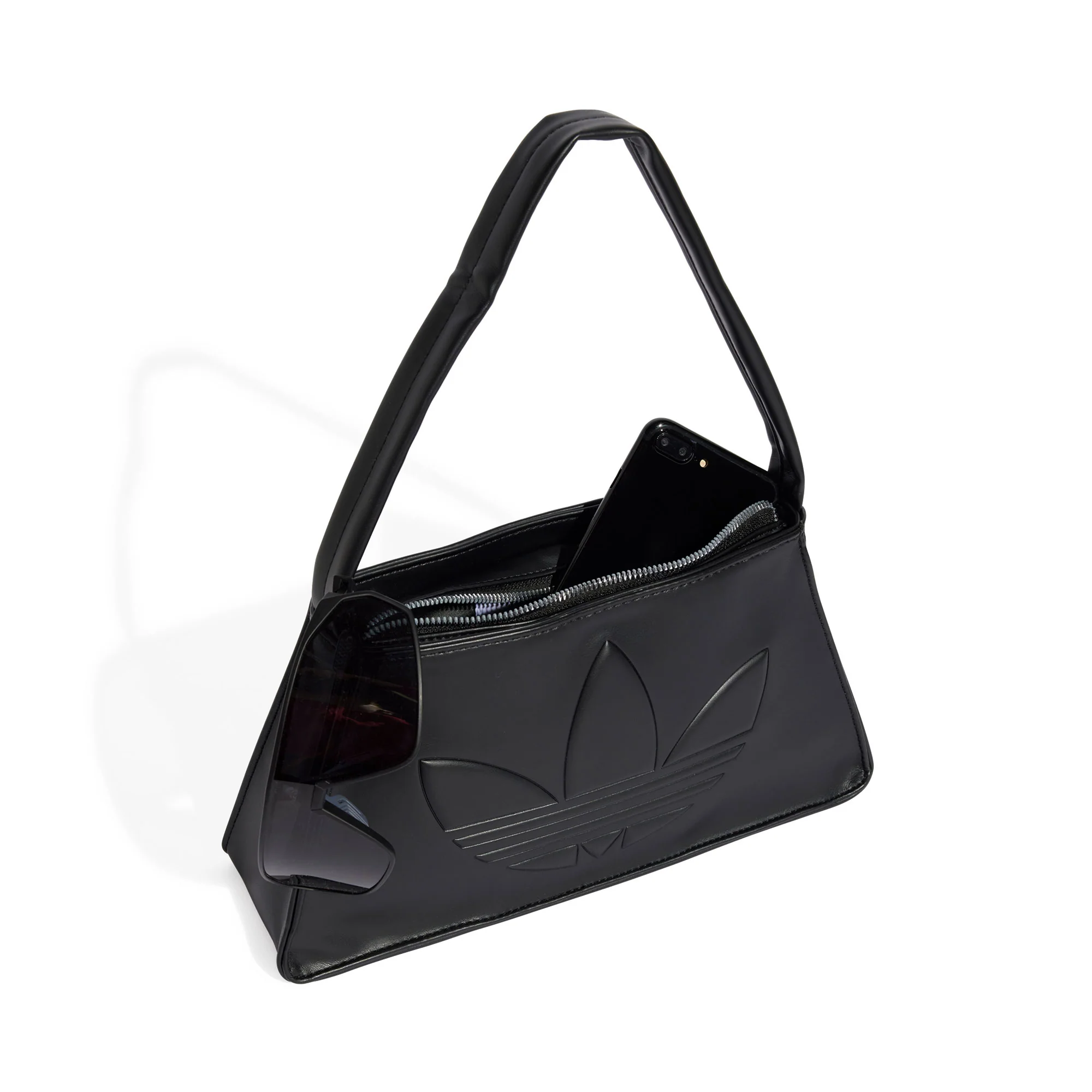 Adidas Originals PU Shoulder Bag Black - Image 3