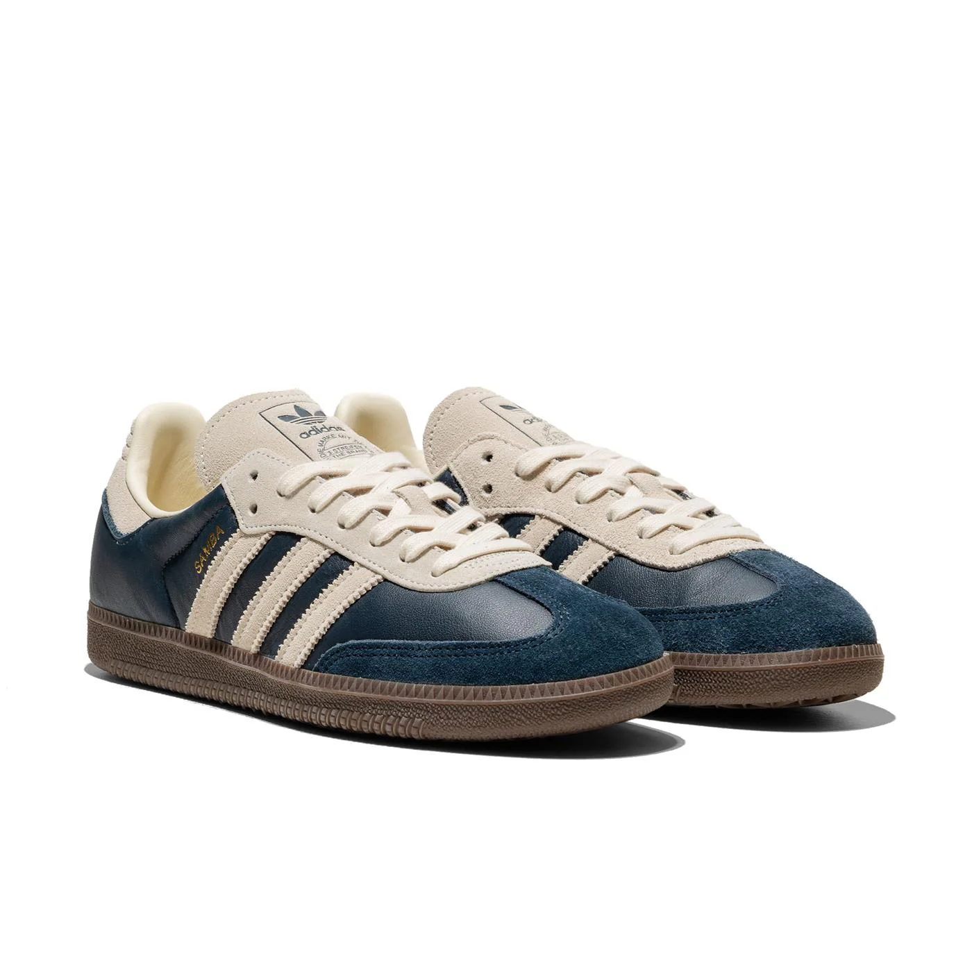 Adidas Originals Samba OG Aurora Ink/Cream White/Gum - Image 2