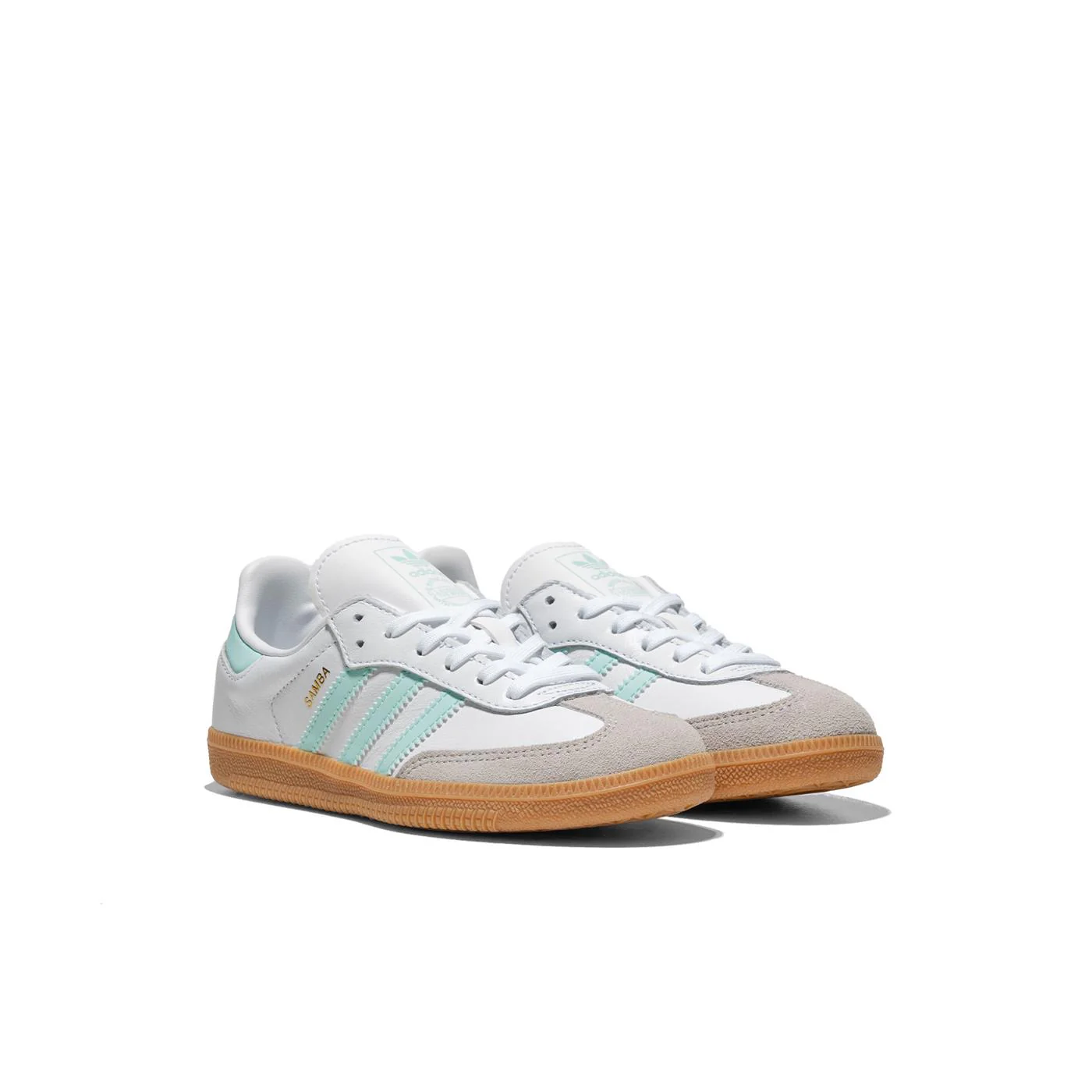 Adidas Originals Samba OG C Ftwr White/Semi Flash Aqua - Image 2