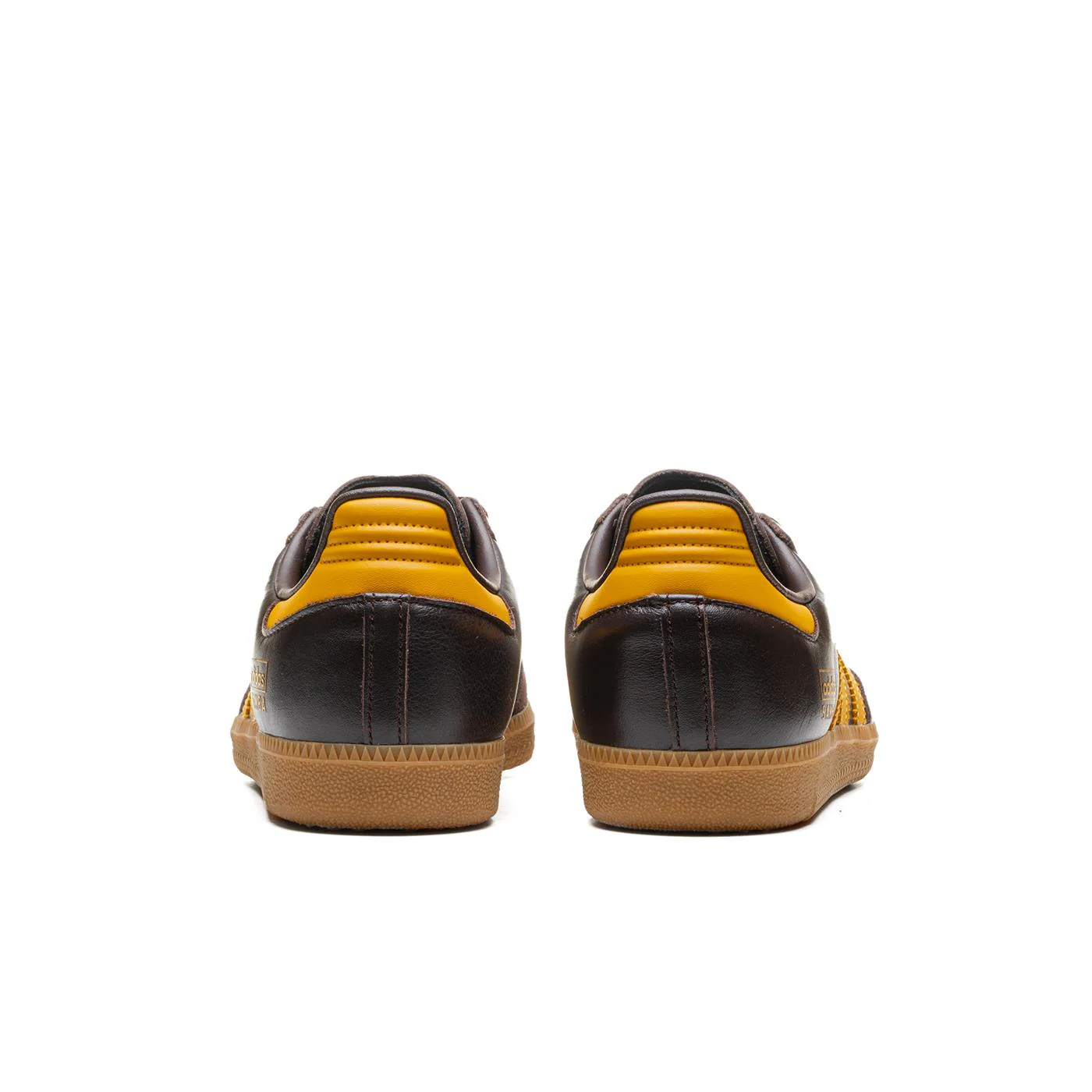 Adidas Originals Samba OG Dark Brown/Preloved Yellow/Gum - Image 4