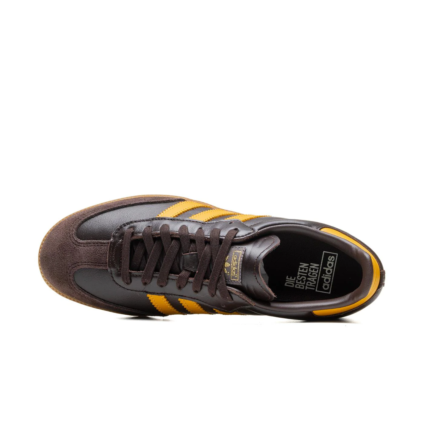 Adidas Originals Samba OG Dark Brown/Preloved Yellow/Gum - Image 5