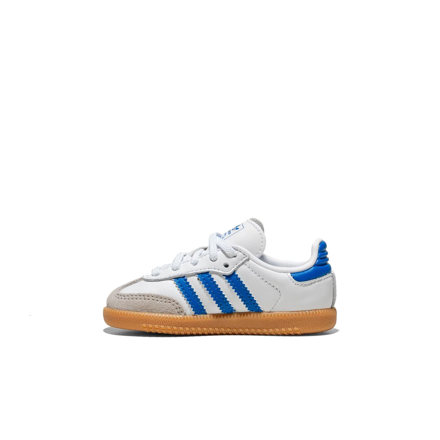 Adidas Originals Samba OG EL I Ftwr White/Blue/Gum - Image 3