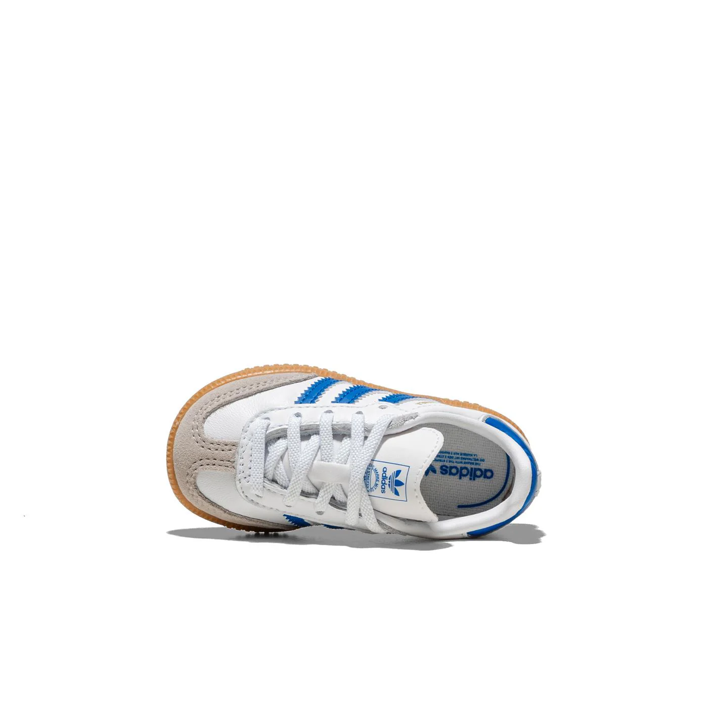 Adidas Originals Samba OG EL I Ftwr White/Blue/Gum - Image 5