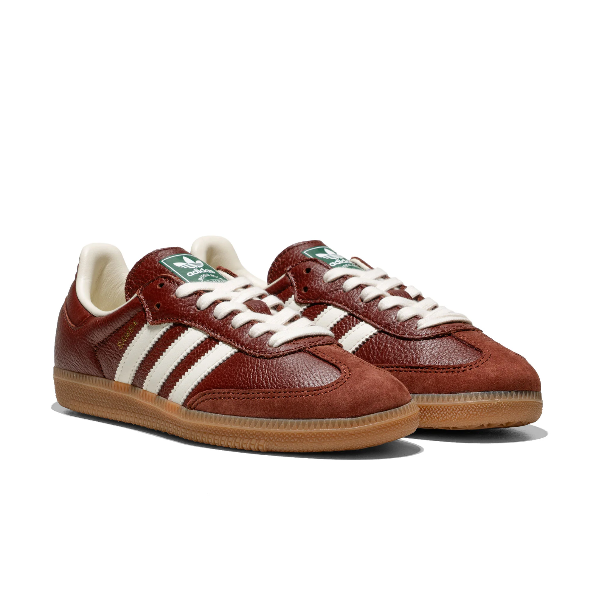 Adidas Originals Samba OG Fox Brown/Off White/Gum - Image 2
