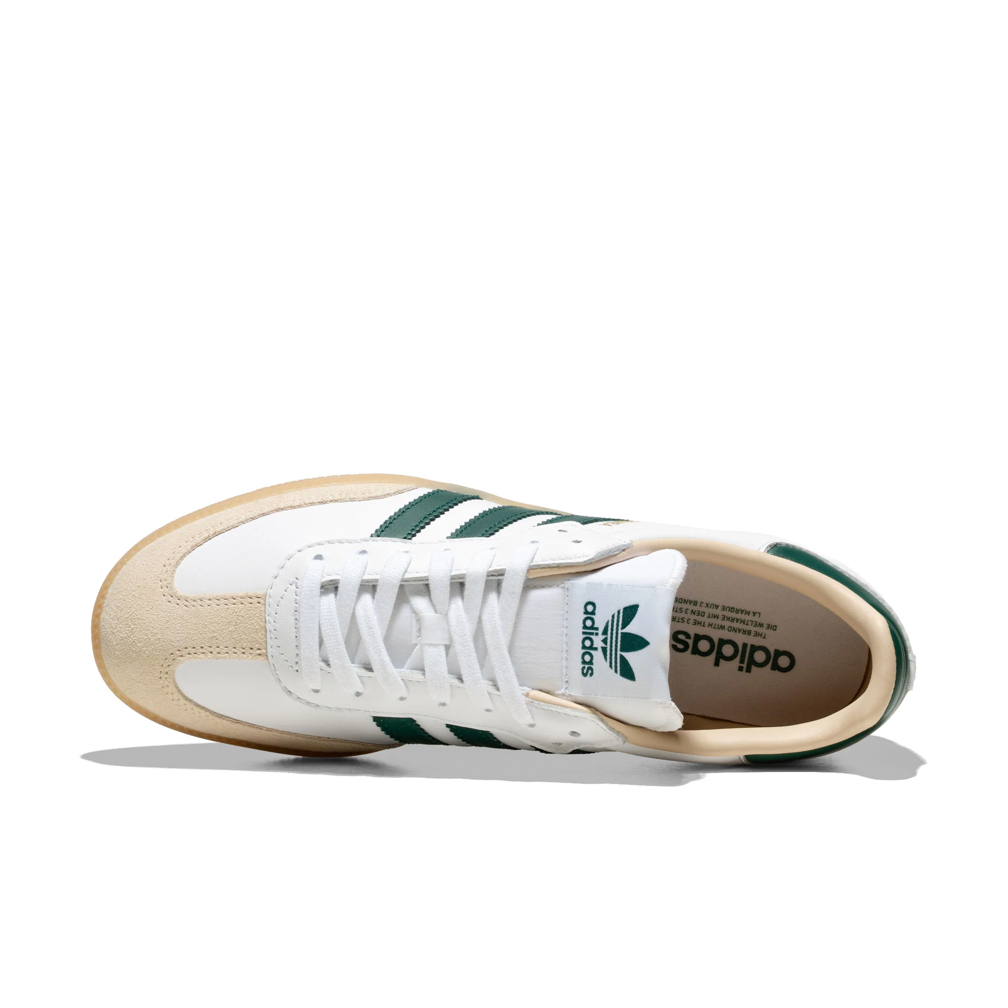 Adidas Originals Samba OG Ftwr White/Collegiate Green/Gum - Image 5