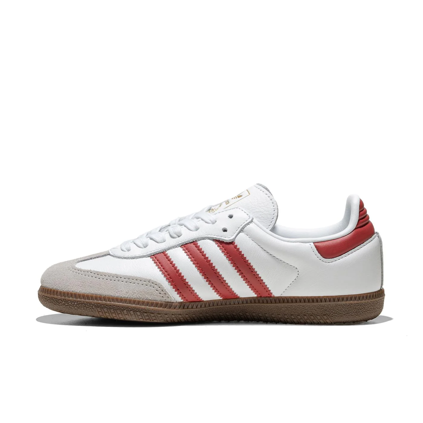 Adidas Originals Samba OG Ftwr White/Preloved Ruby - Image 3