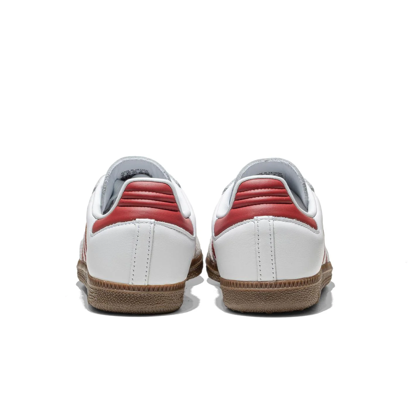Adidas Originals Samba OG Ftwr White/Preloved Ruby - Image 4