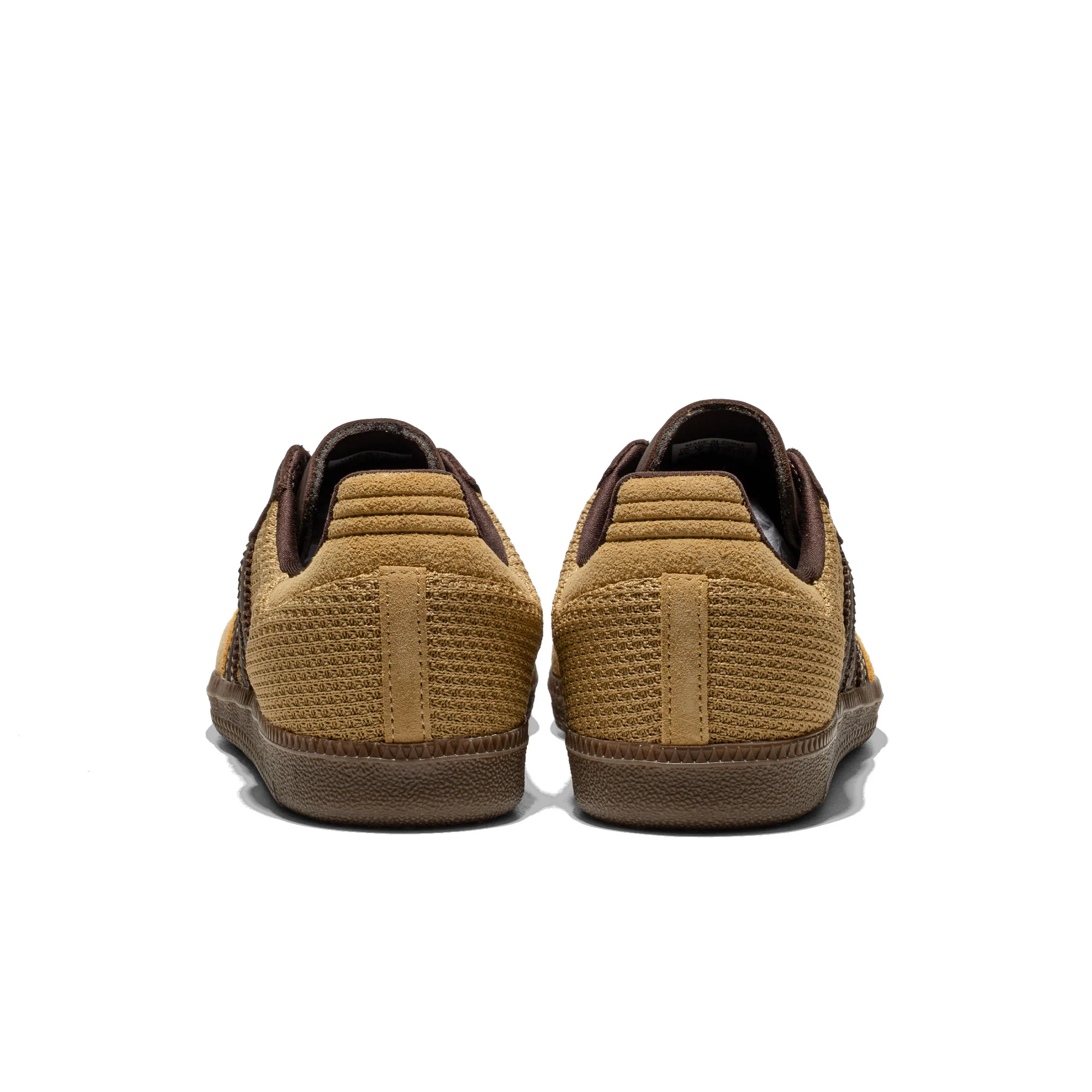 Adidas Originals Samba OG Golden Beige/Dark Brown/Gum - Image 4