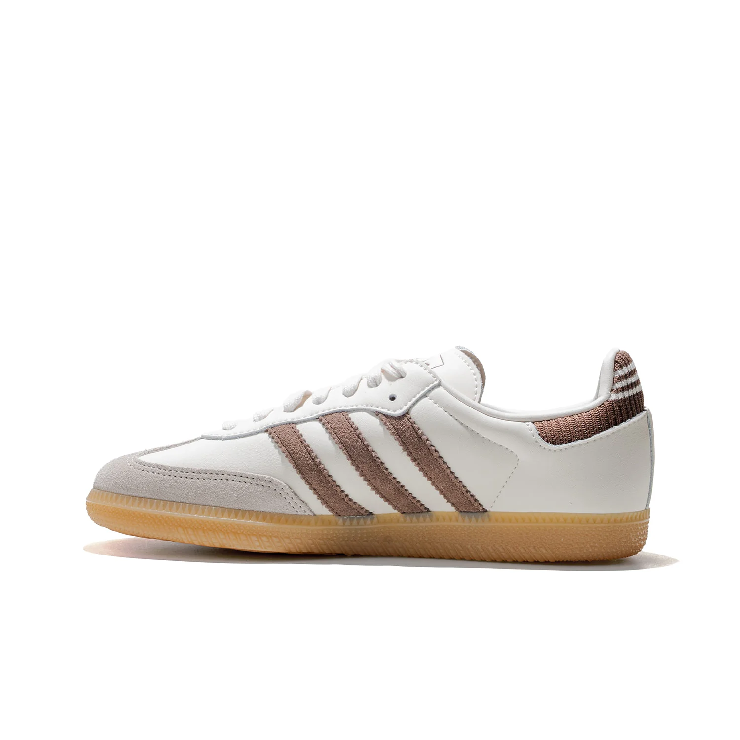 Adidas Originals Samba OG J Cloud White/Earth Strata/Gum - Image 2