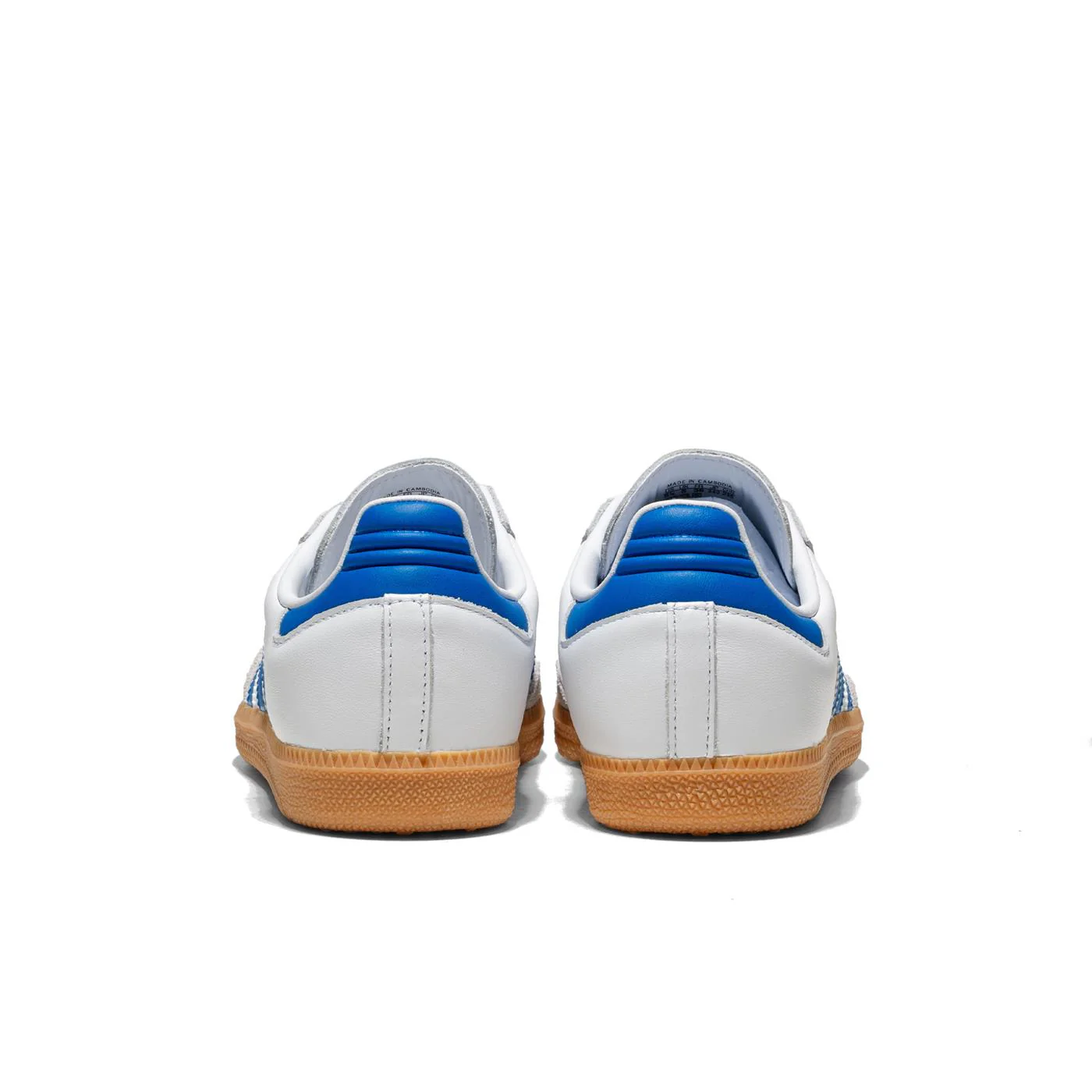 Adidas Originals Samba OG J Ftwr White/Blue/Gum - Image 4