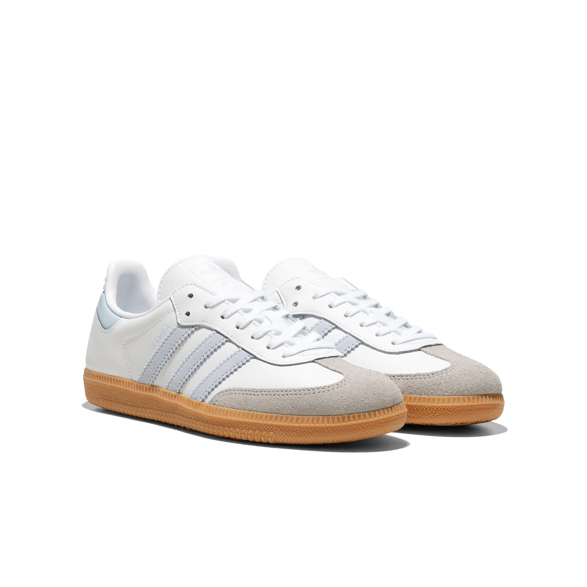 Adidas Originals Samba OG J Ftwr White/Crystal Sky/Gum - Image 2