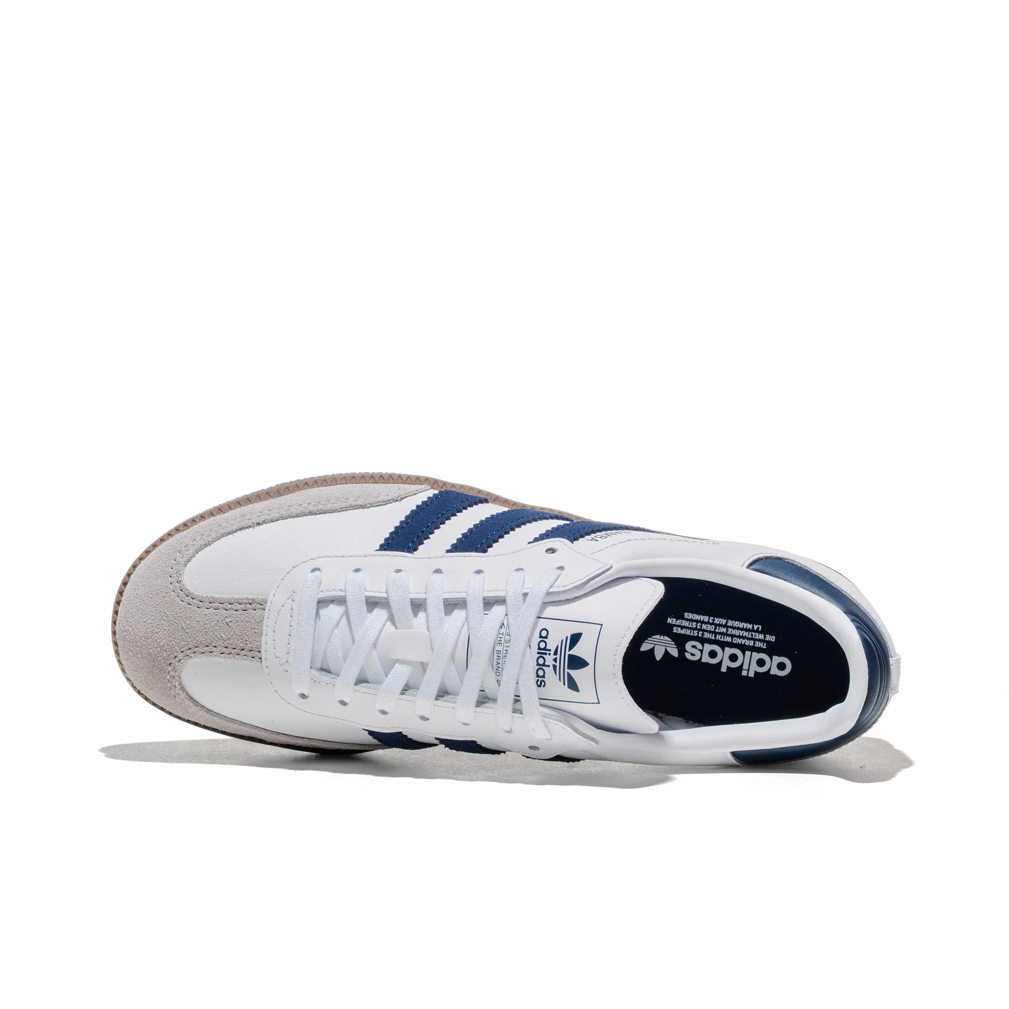 Adidas Originals Samba OG J Ftwr White/Night Indigo/Gum - Image 5