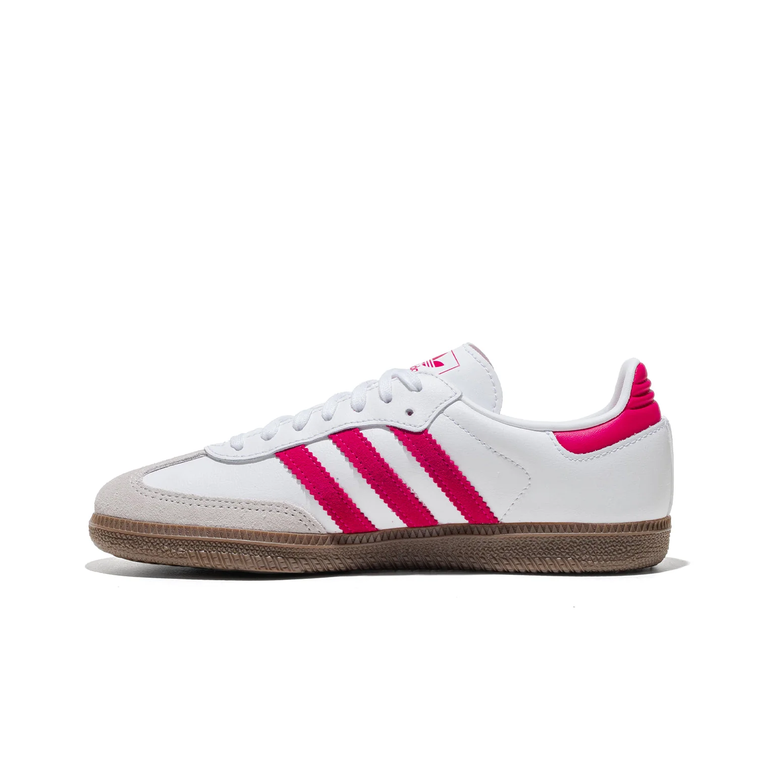 Adidas Originals Samba OG J Ftwr White/Real Magenta/Gum - Image 2