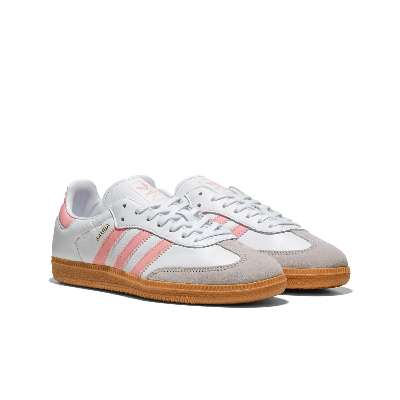Adidas Originals Samba OG J Ftwr White/Semi Pink Spark/Gum - Image 2