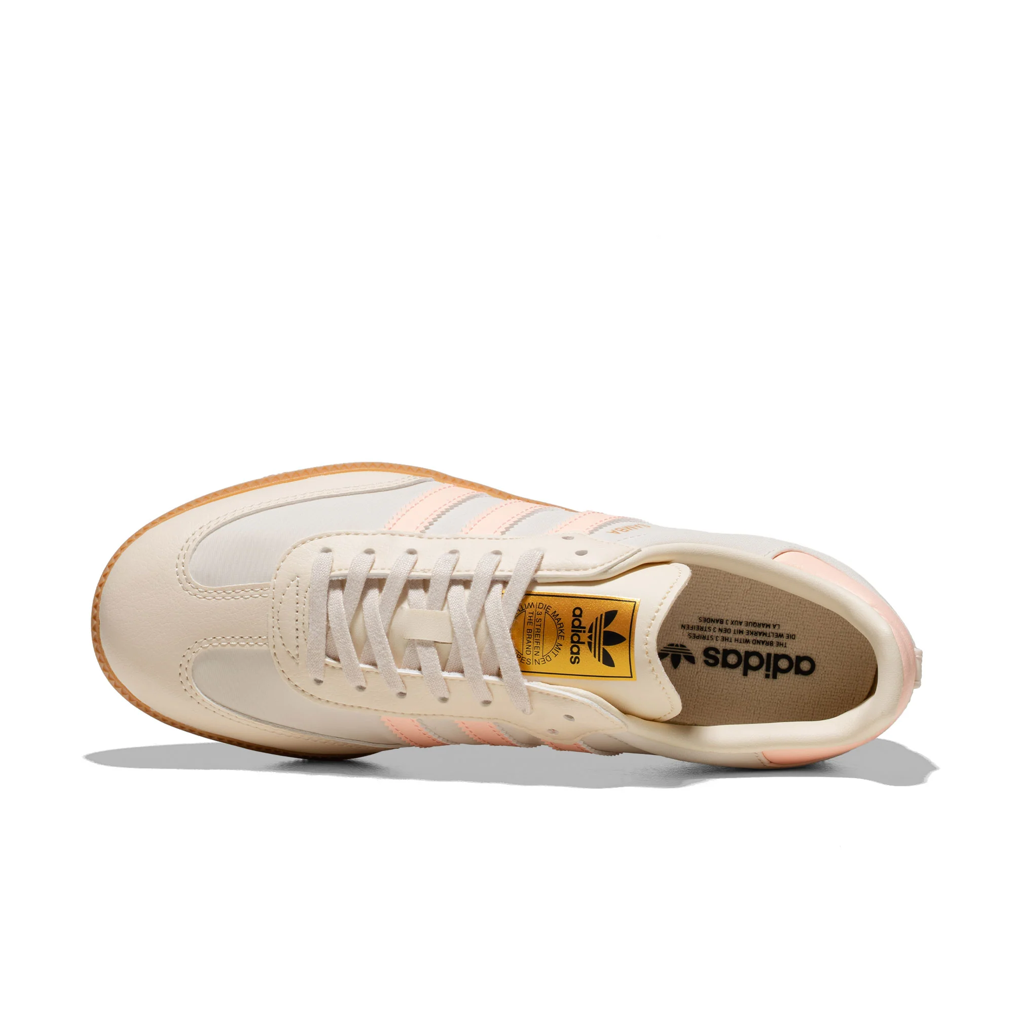 Adidas Originals Samba OG J Wonder White/Clear Orange/Gum - Image 5