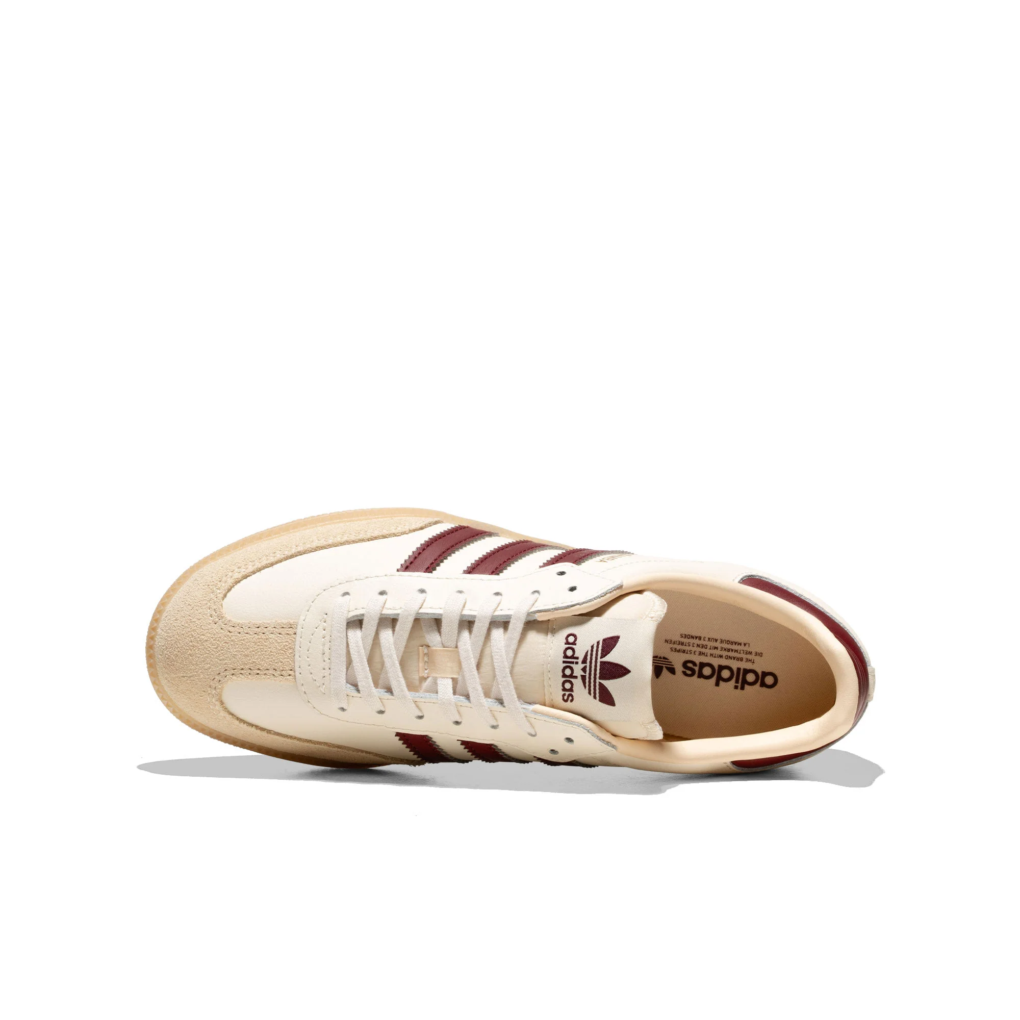 Adidas Originals Samba OG J Wonder White/Shadow Red/Gum - Image 5