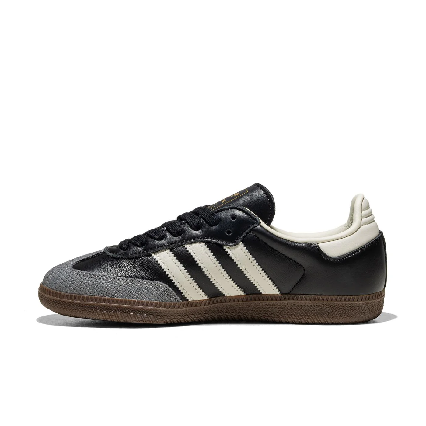 Adidas Originals Samba OG W Core Black/Off White/Gold Met - Image 3